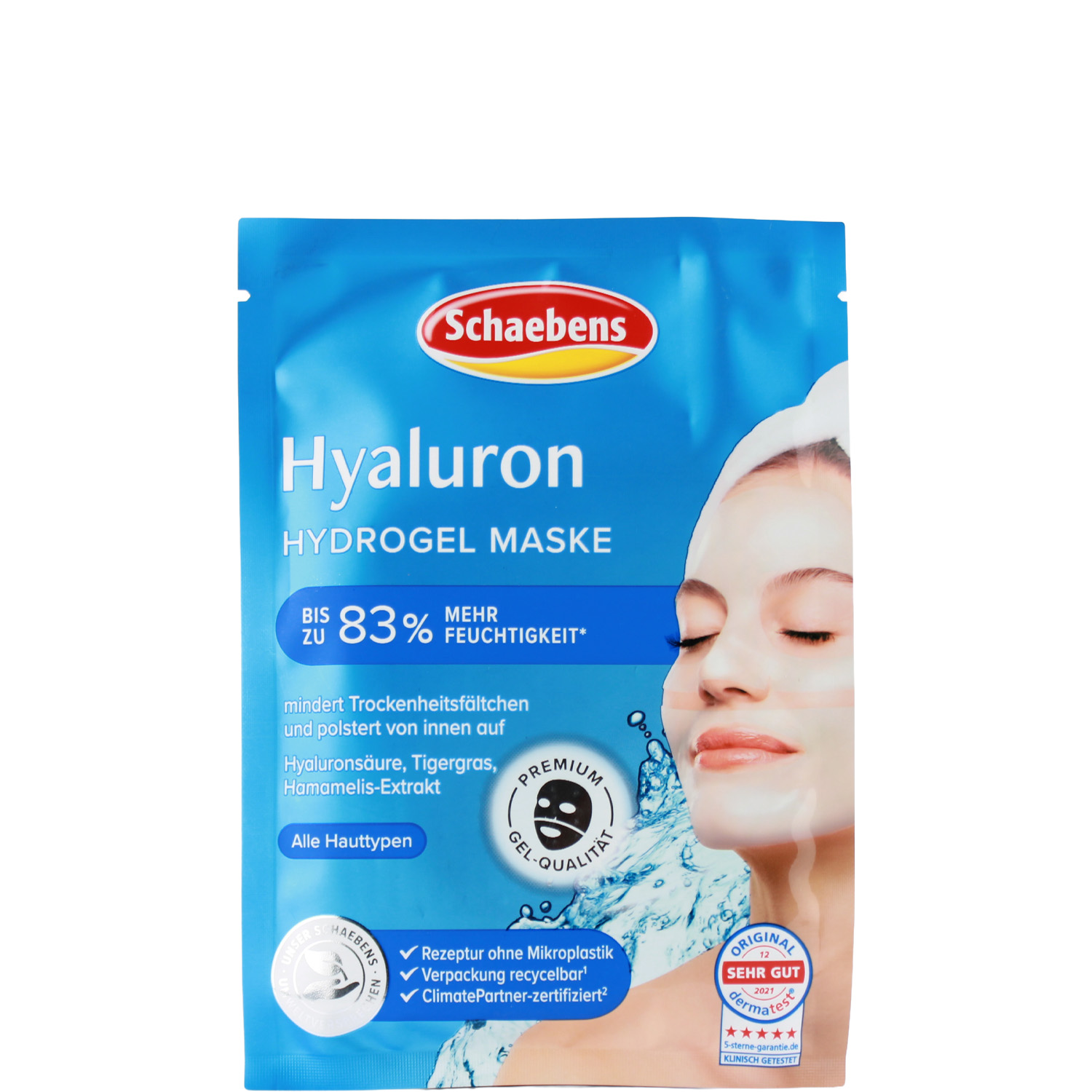 Schaebens Hyaluron Hydrogel Maske 1er