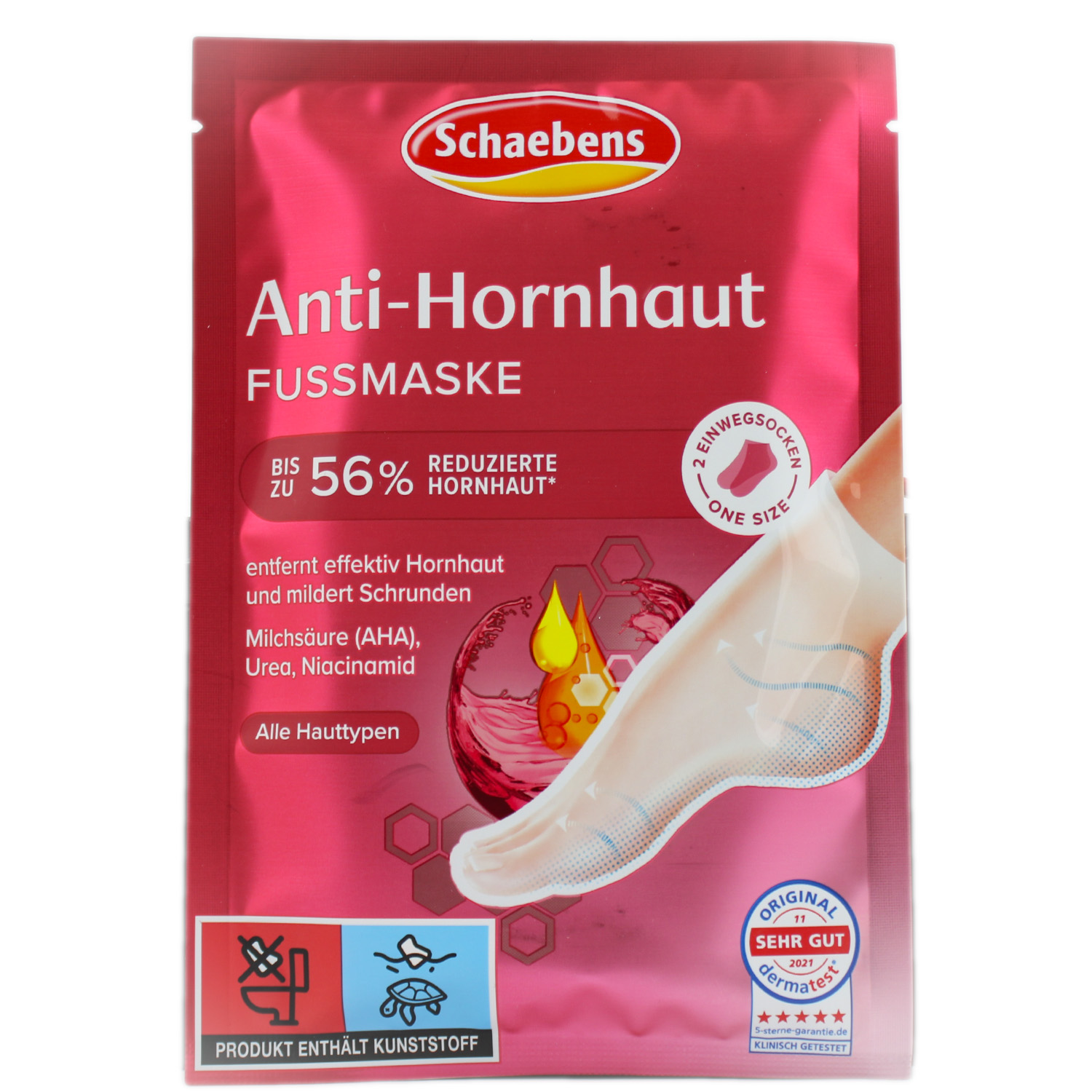 Schaebens Anti-Hornhaut Fussmaske 1 Paar