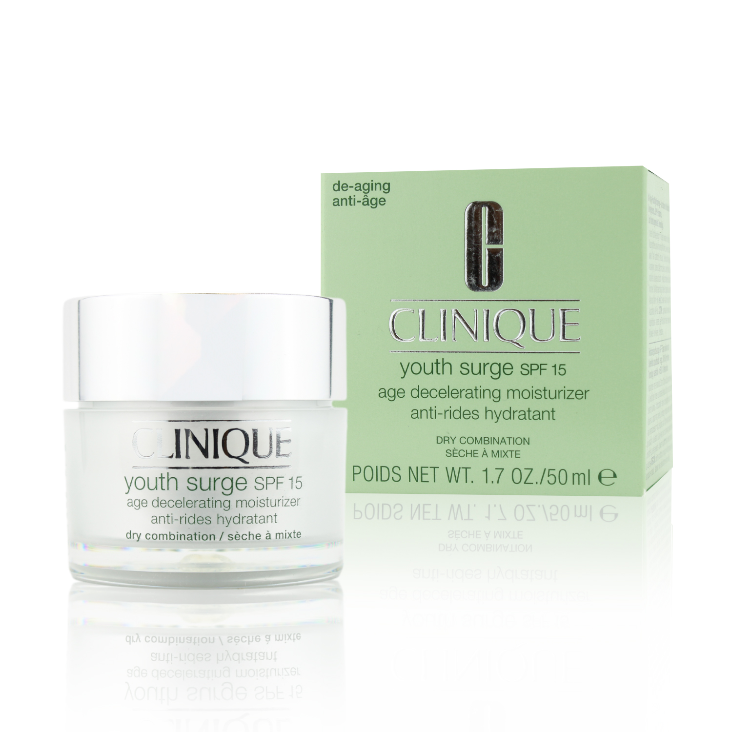 Clinique Youth Surge SPF15 Age Decelerating Moisturizer Combination To Oily Skin 50ml
