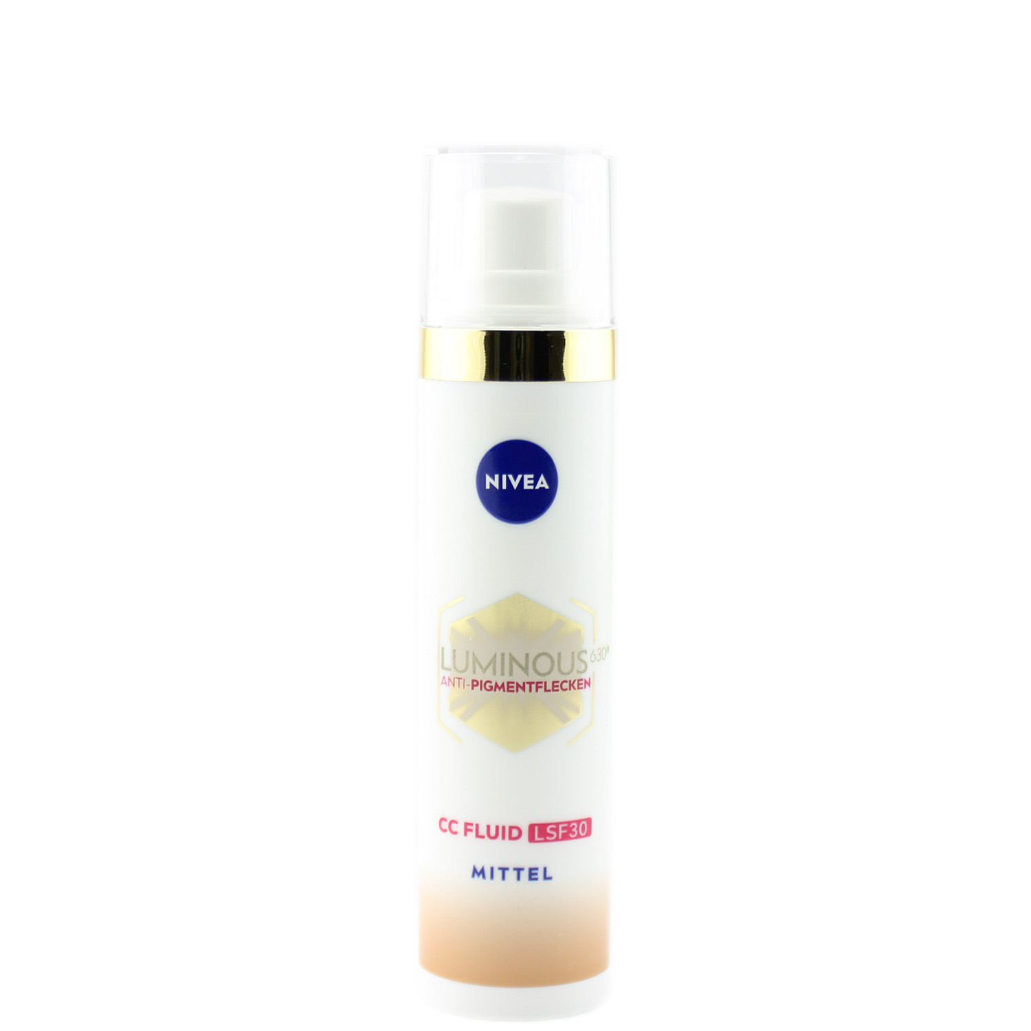 Nivea Luminous 630° Anti-Pigmentflecken 3-in-1 CC Fluid Mittel 40ml