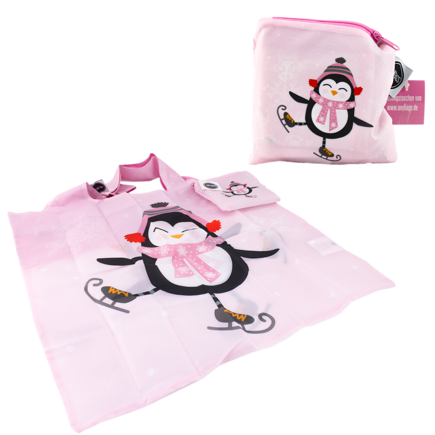 #Any Bags Faltbare Tasche "Pinguin"