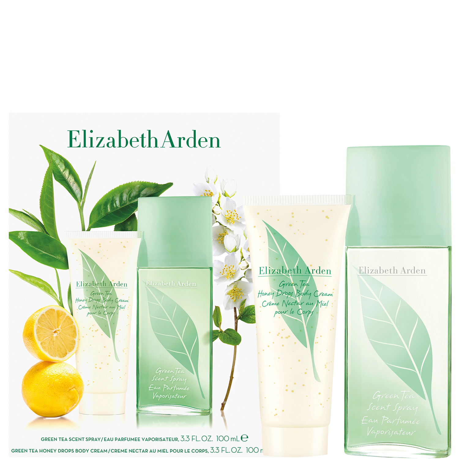 Elizabeth Arden Green Tea Set Eau de Parfum 100ml & Honey Drops Body Cream 100ml