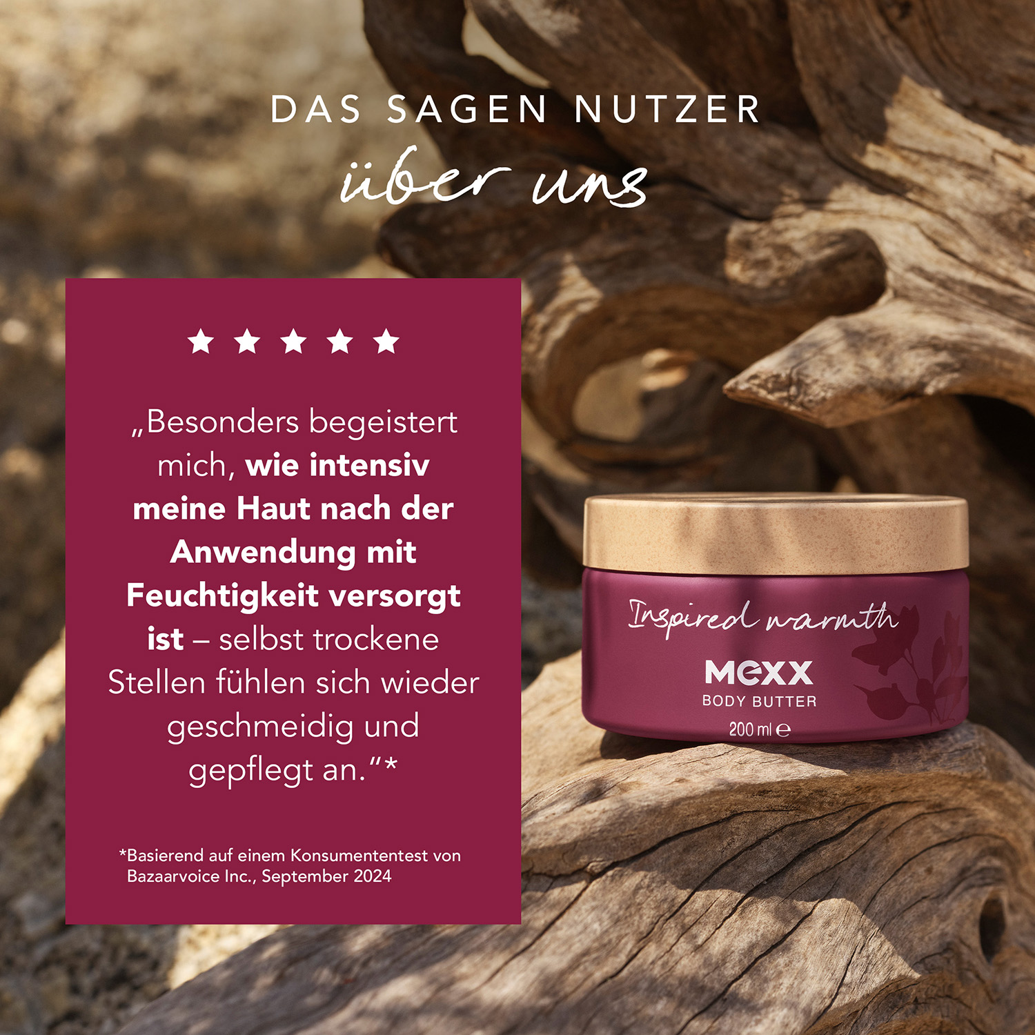 Mexx Inspired Warmth Body Butter 200ml