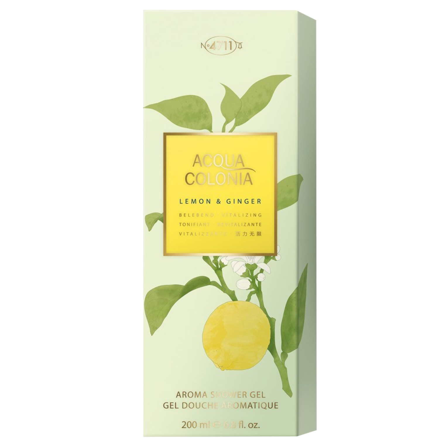 4711 Acqua Colonia Lemon & Ginger Shower Gel 200ml