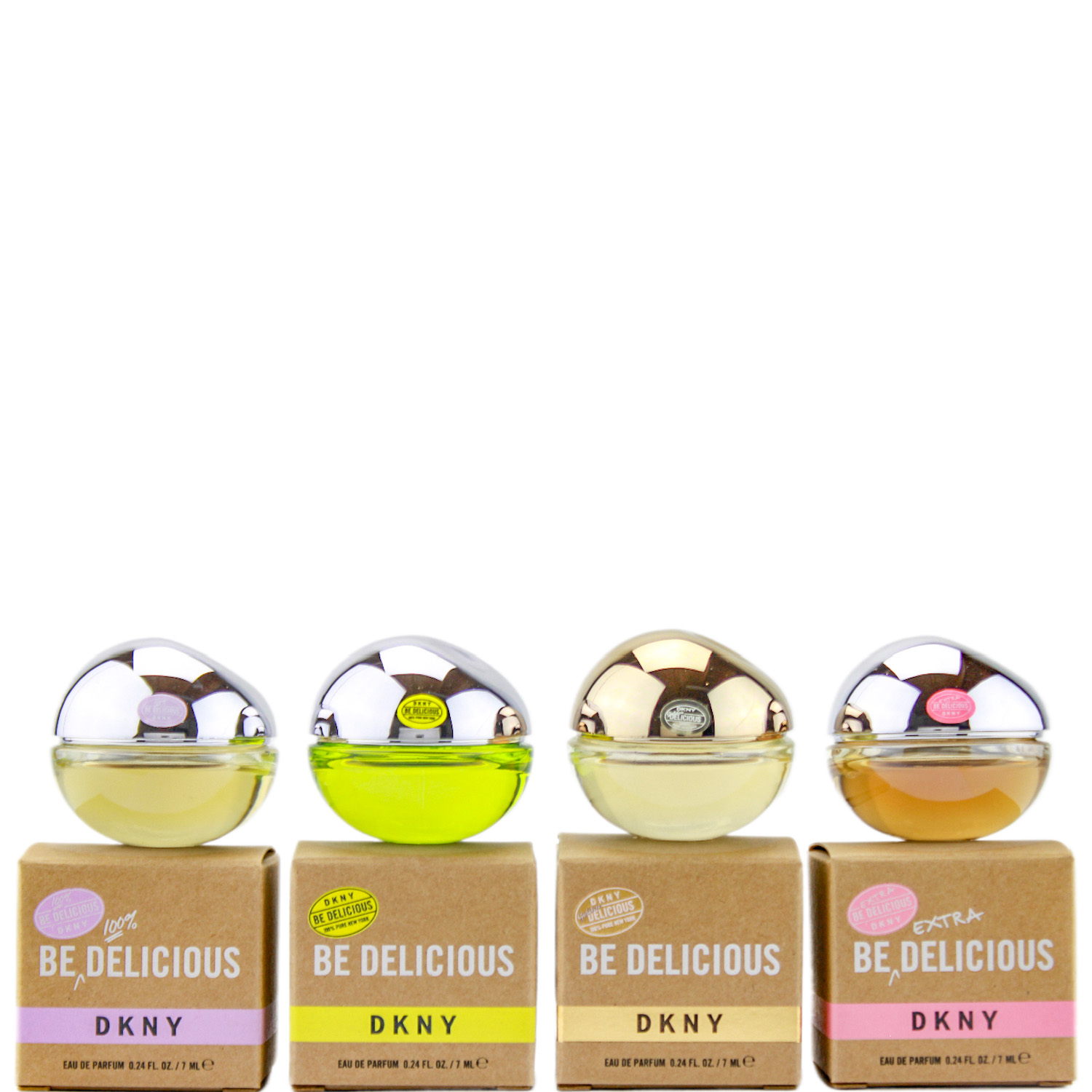 Donna Karan Be Delicious DKNY Miniatur Set for Woman 4-teilig