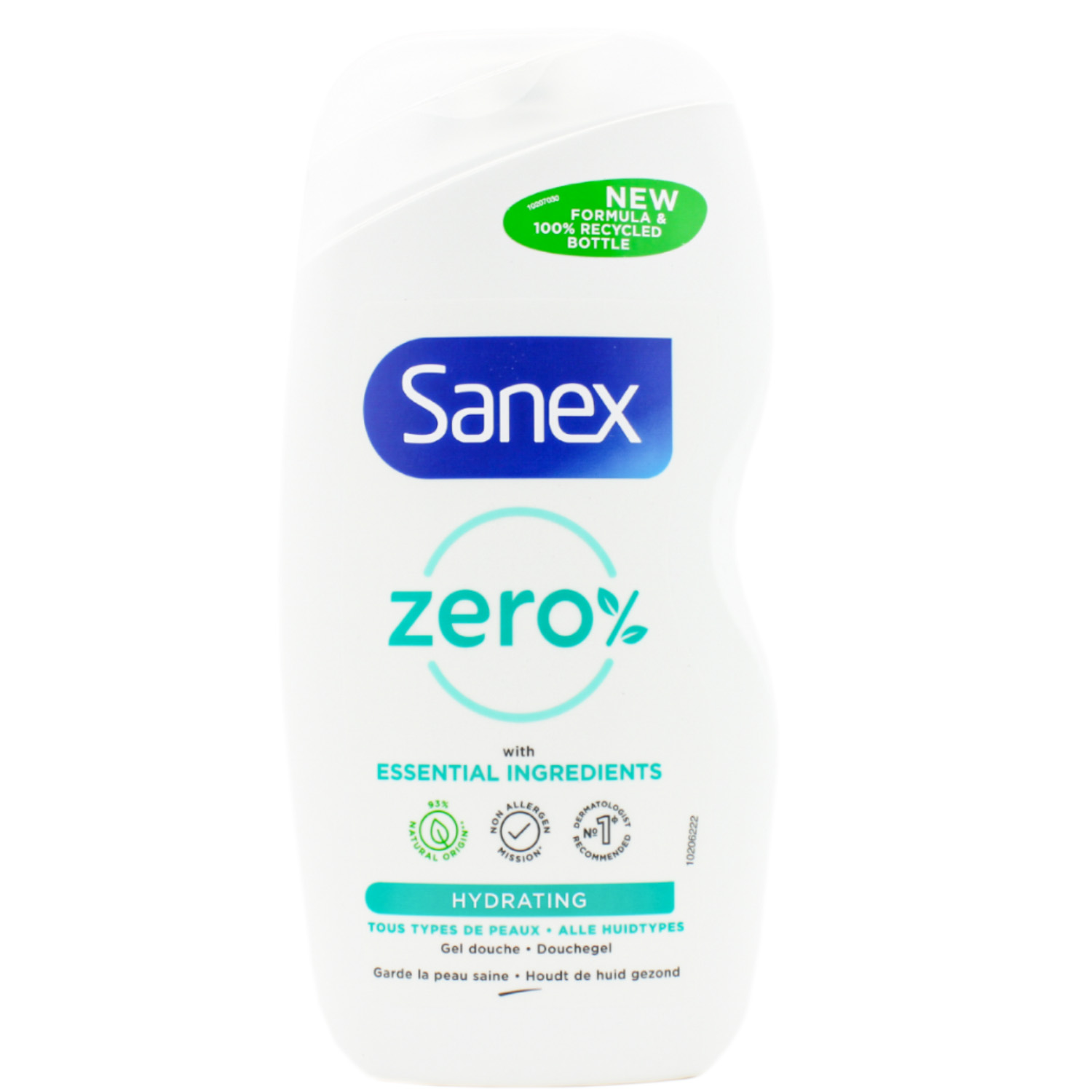Sanex Zero% Hydrating Shower Gel 250ml