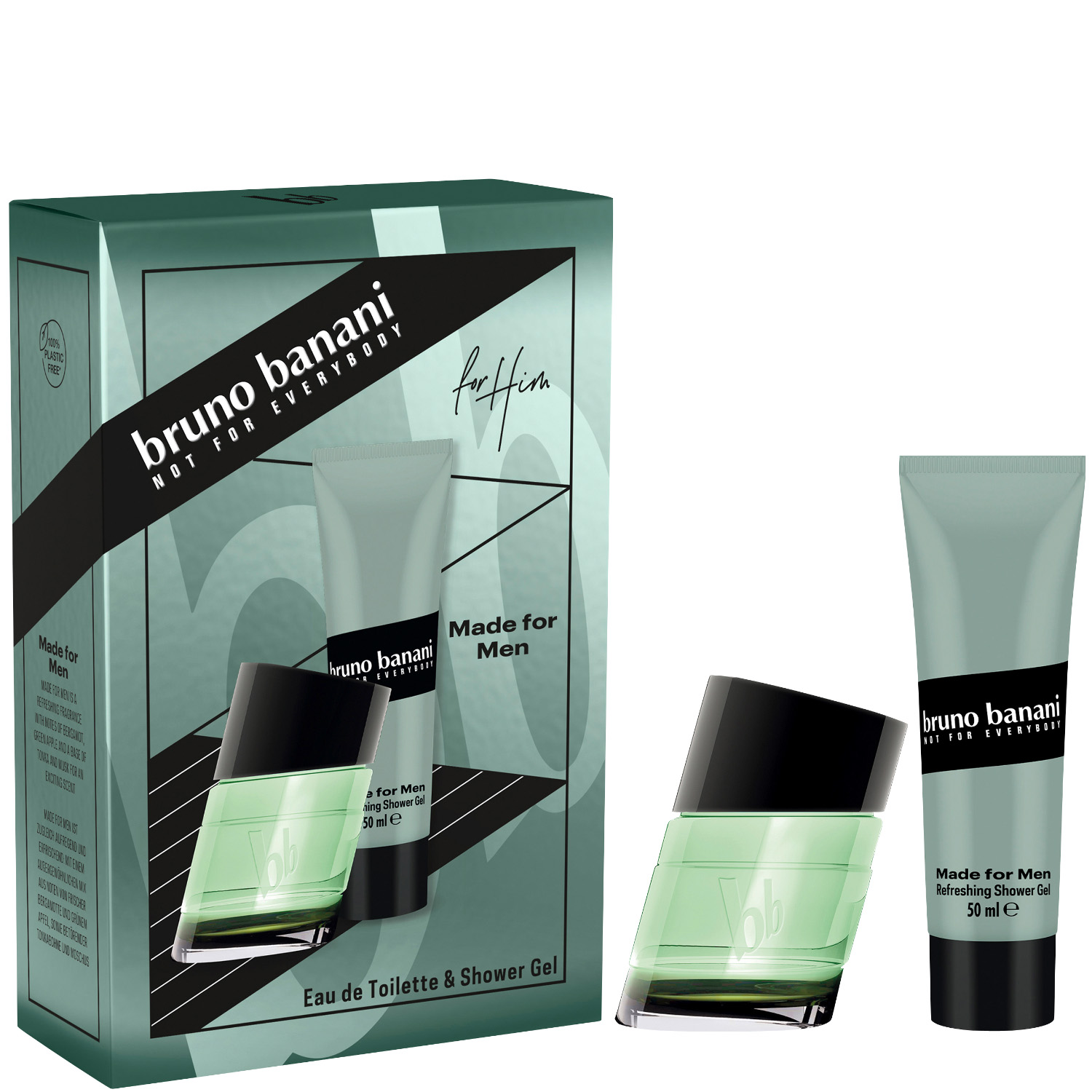 Bruno Banani Made for Men Set Eau de Toilette 30ml & Shower Gel 50ml