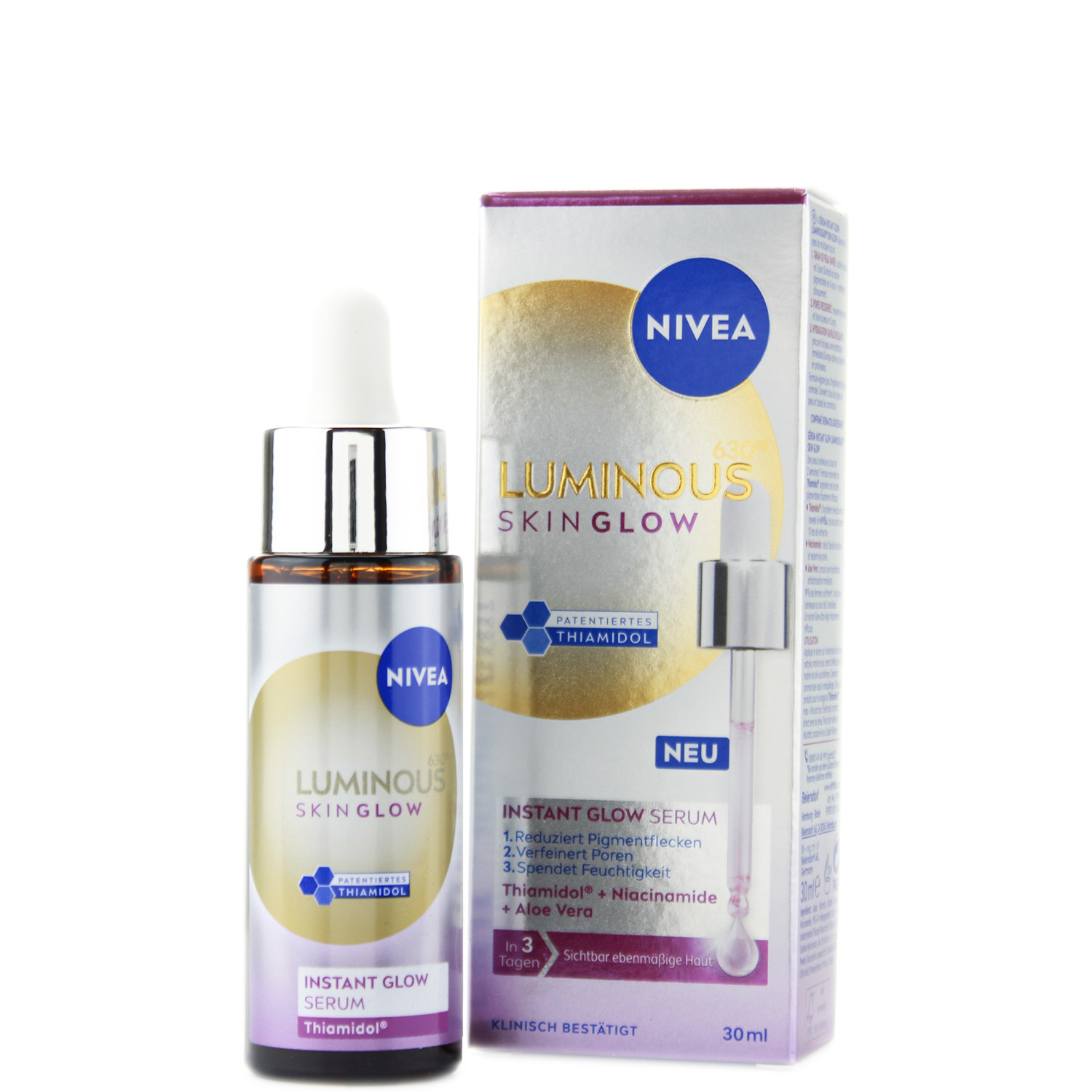 Nivea Luminous 630° Skin Glow Instant Glow Serum 30ml