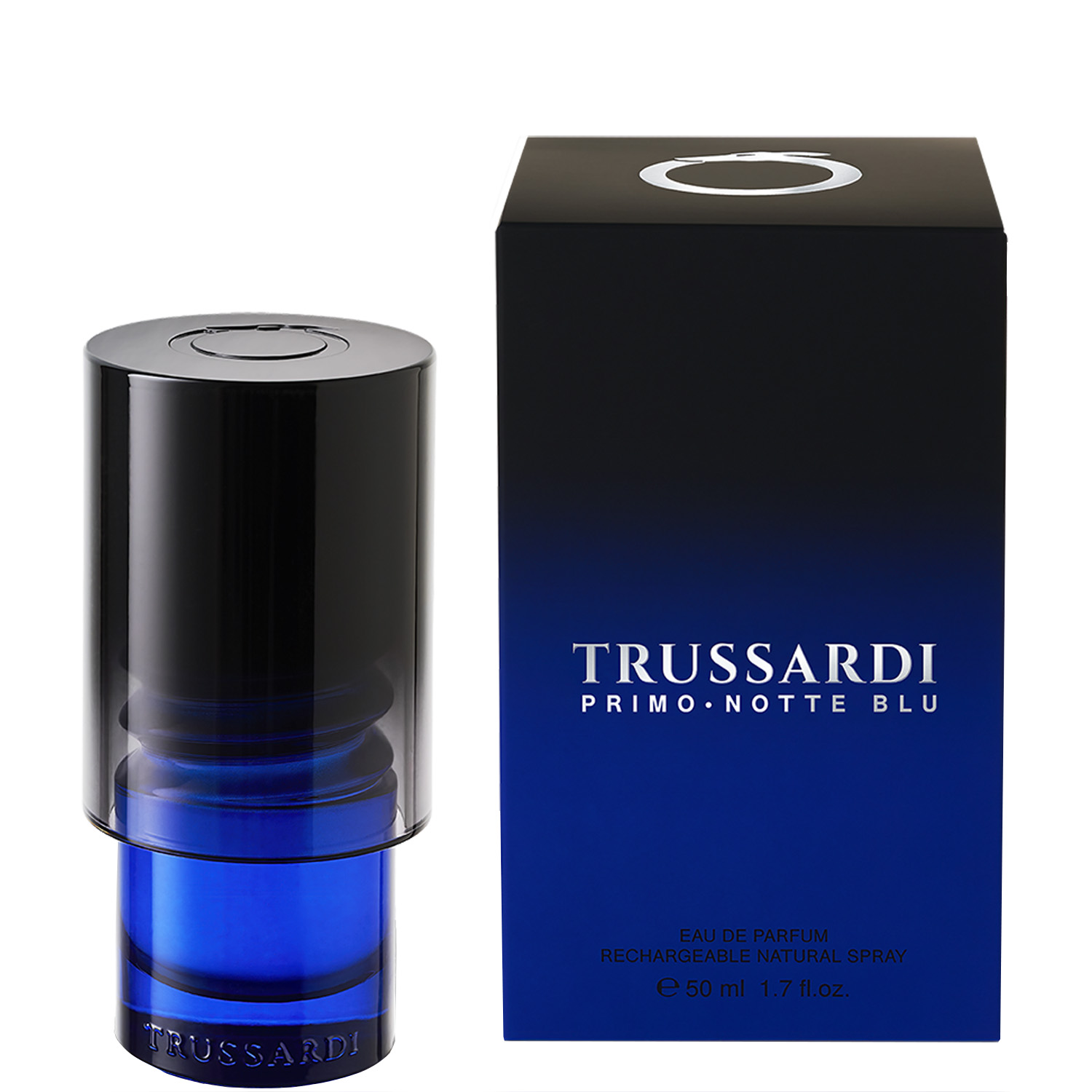 Trussardi Primo Notte Blue Eau de Parfum 50ml Refillable