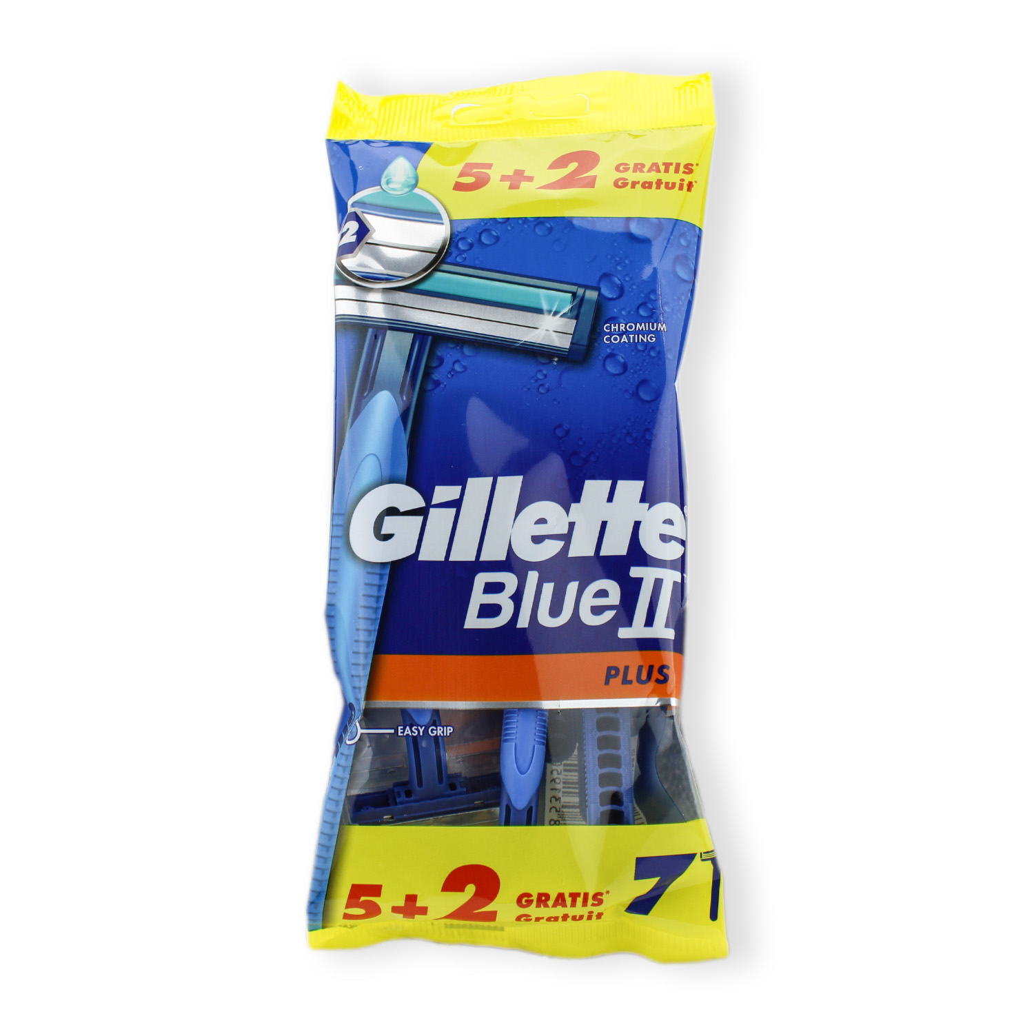 Gillette Blue II Plus Einwegrasierer 5er-Pack + 2 Gratis