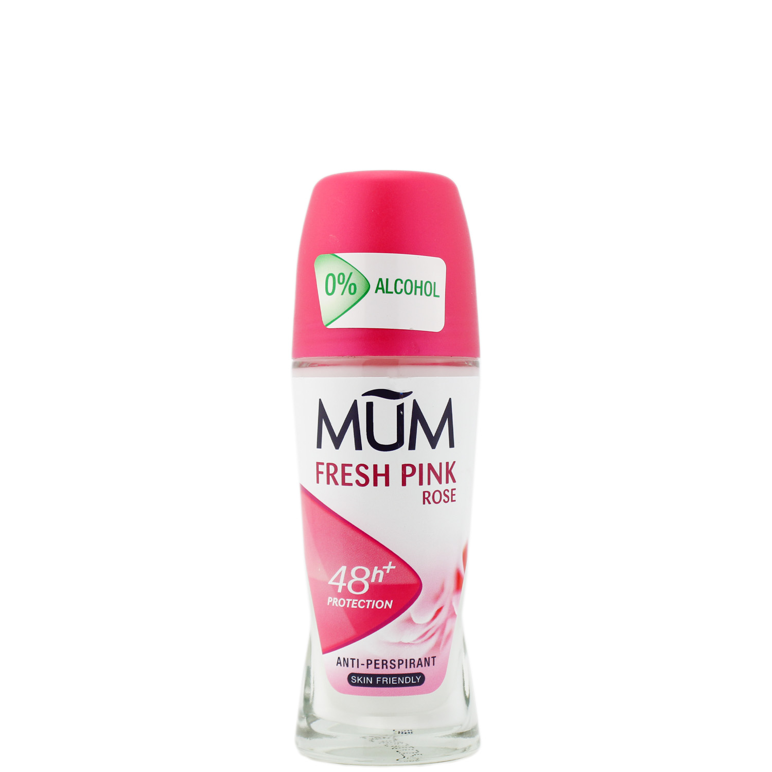 Mum Fresh Pink Rose 48h+ Antitranspirant Deodorant Roll-On 50ml