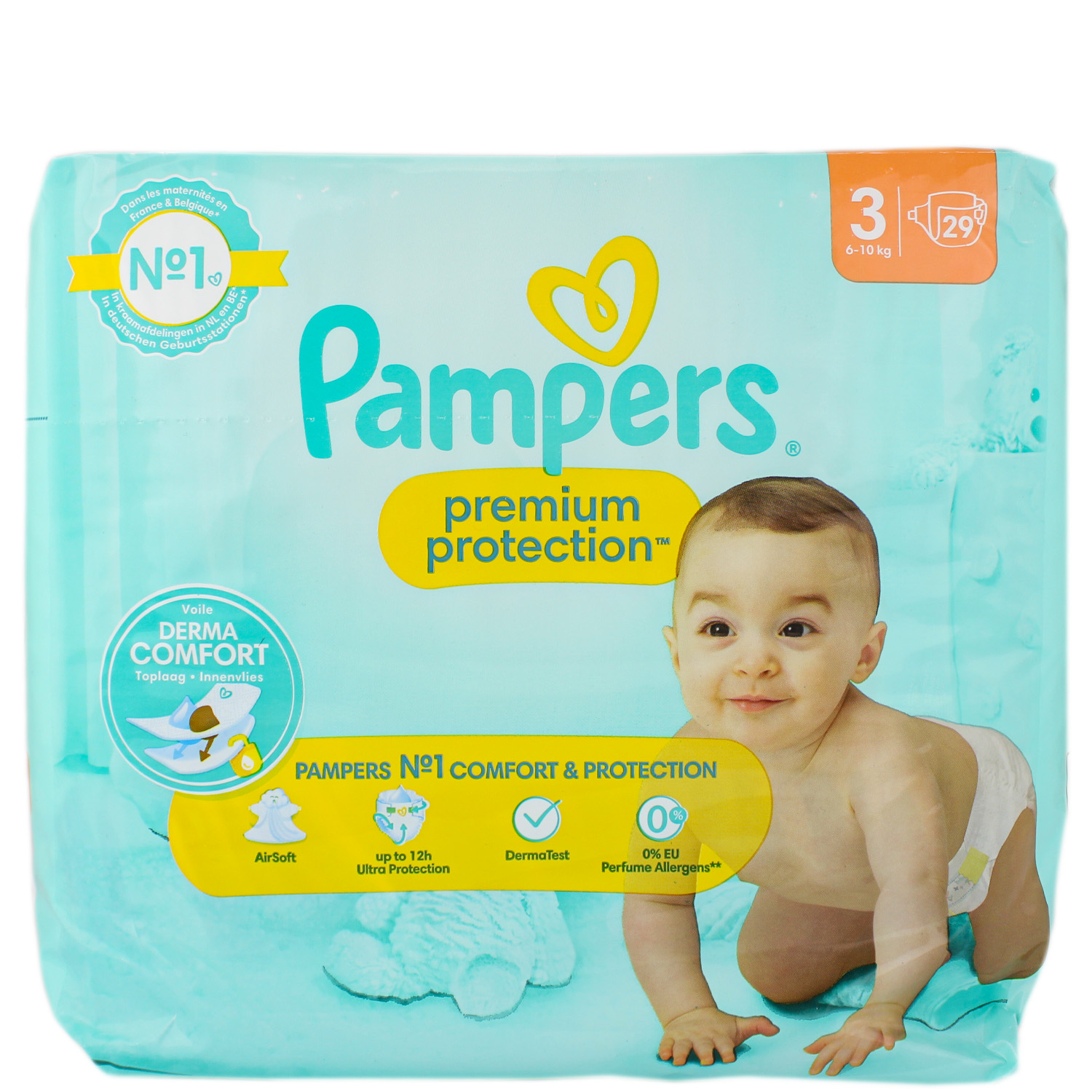 Pampers Premium Protection Windeln Größe 3 Midi 29er-Pack