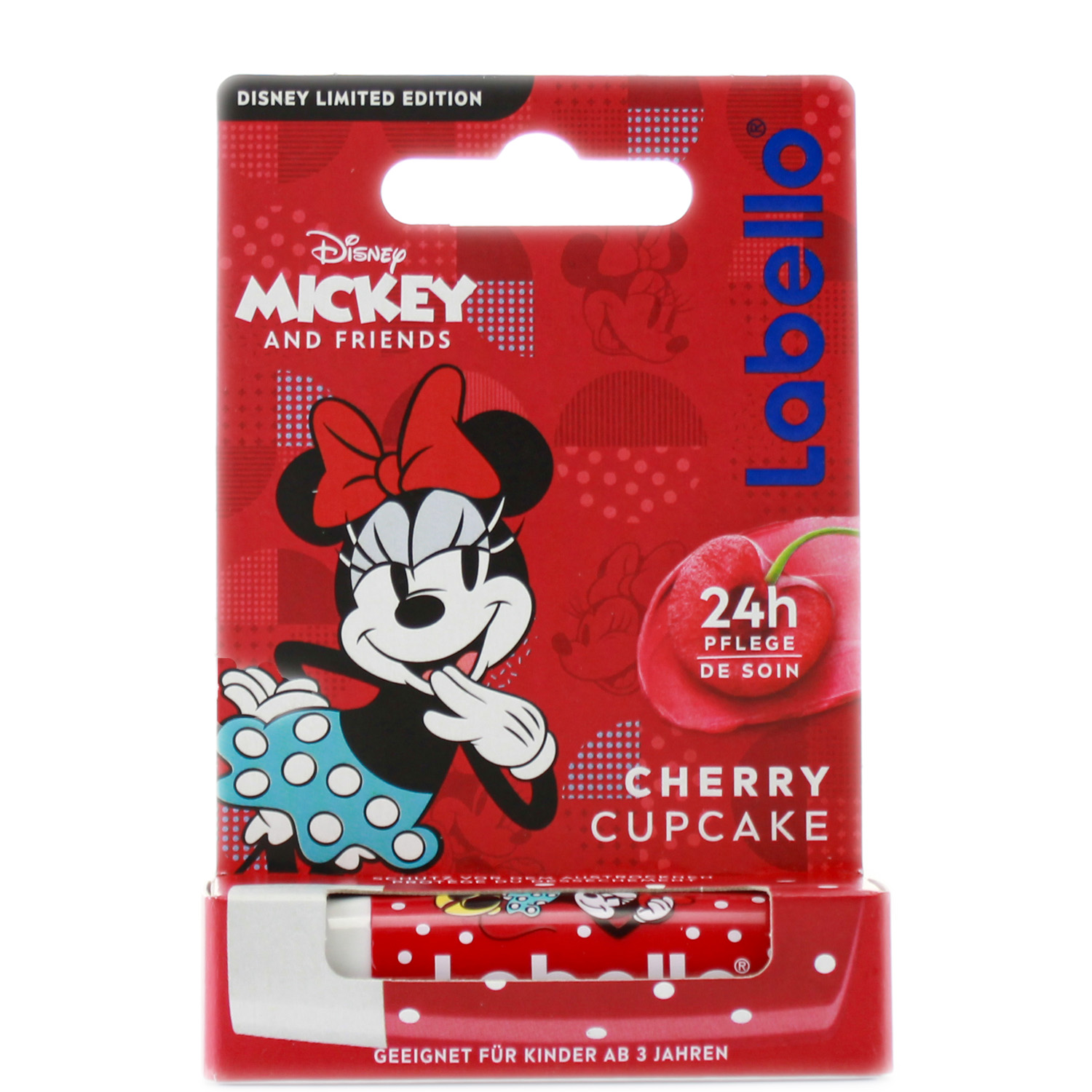 Labello Cherry Cupcake Lippenpflegestift Disney Edition 4,8g