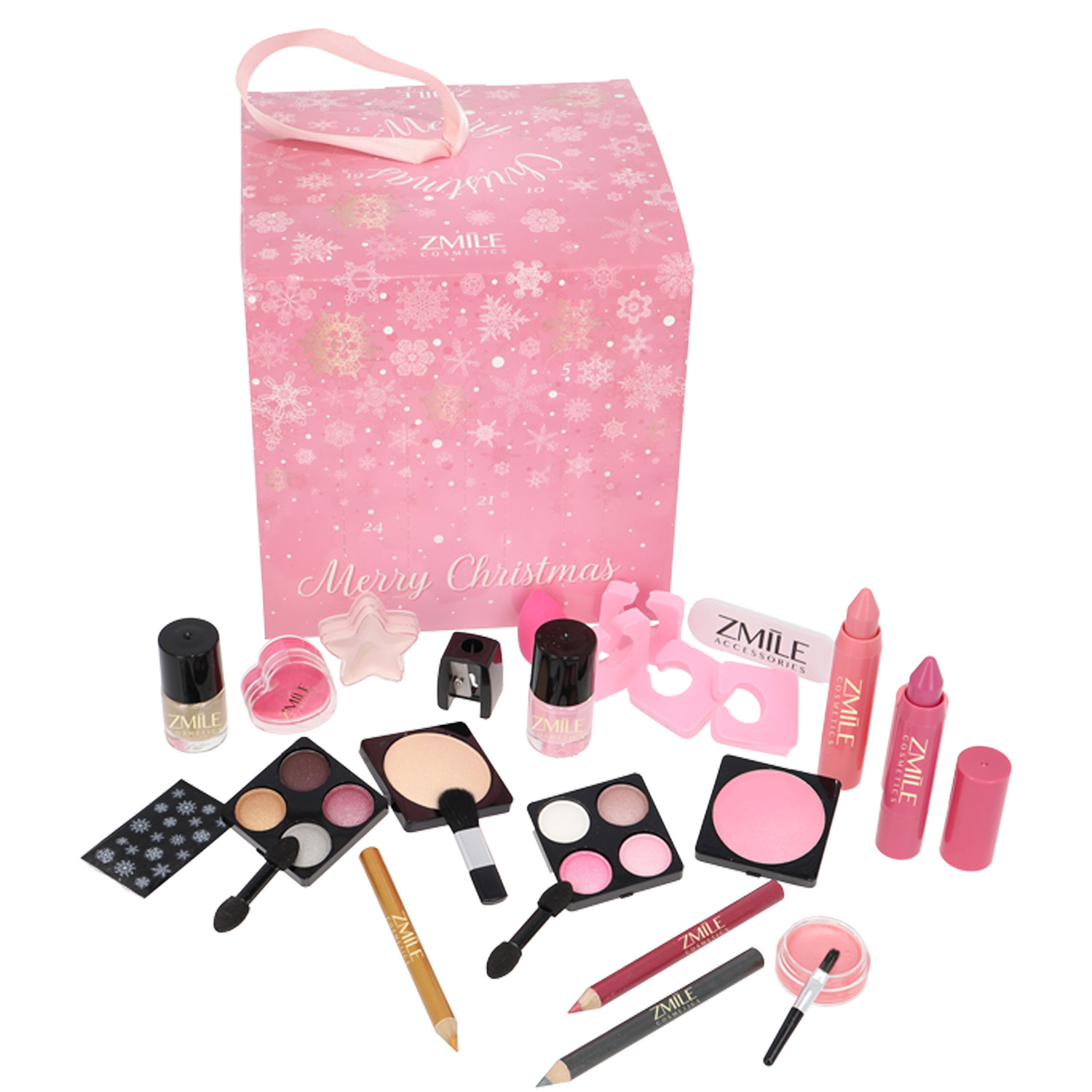 ZMILE Cosmetics Adventskalender "Winter Magic" gefüllt mit veganer Kosmetika & Accessoires