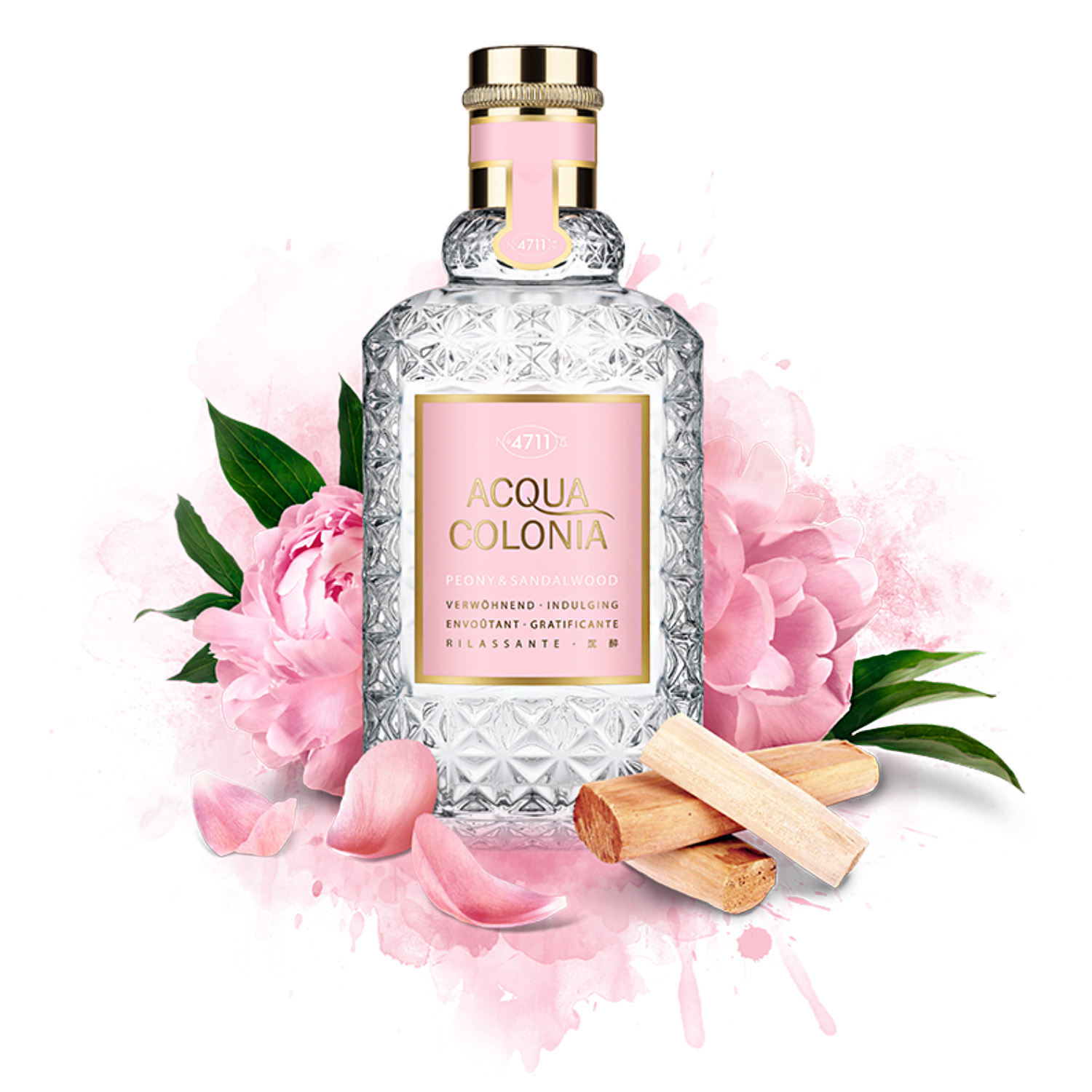 4711 Acqua Colonia Peony & Sandalwood Eau de Cologne 100ml