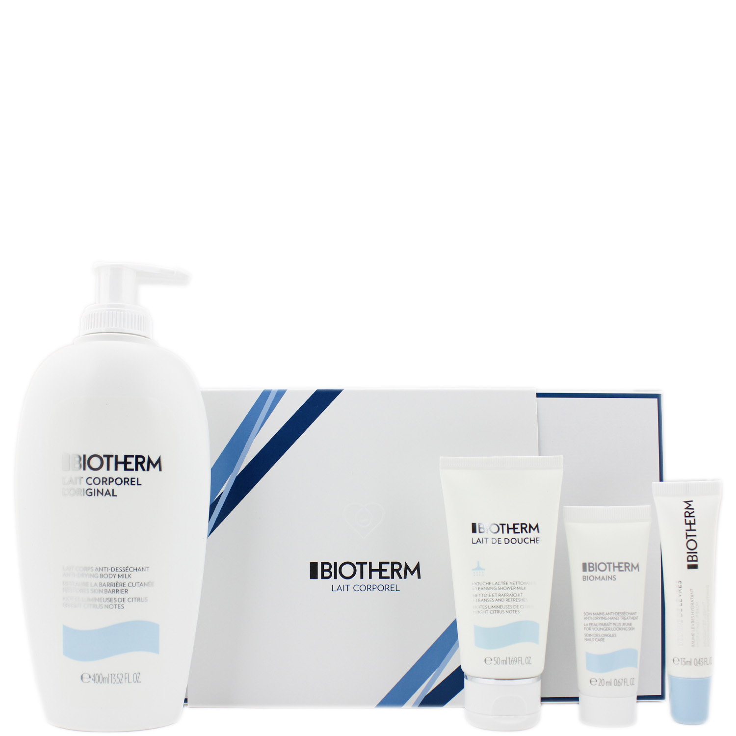 Biotherm Lait Corporel Pflegeset 4-teilig