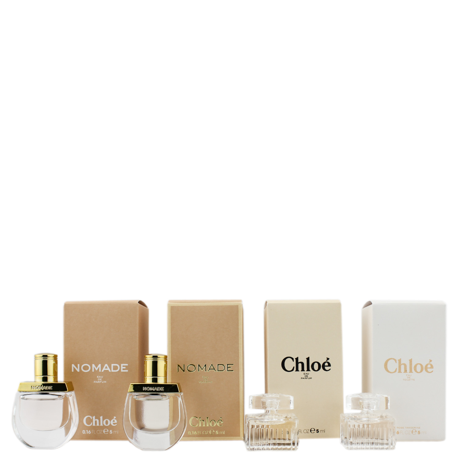 Chloé Miniatur Set for Woman 4-teilig