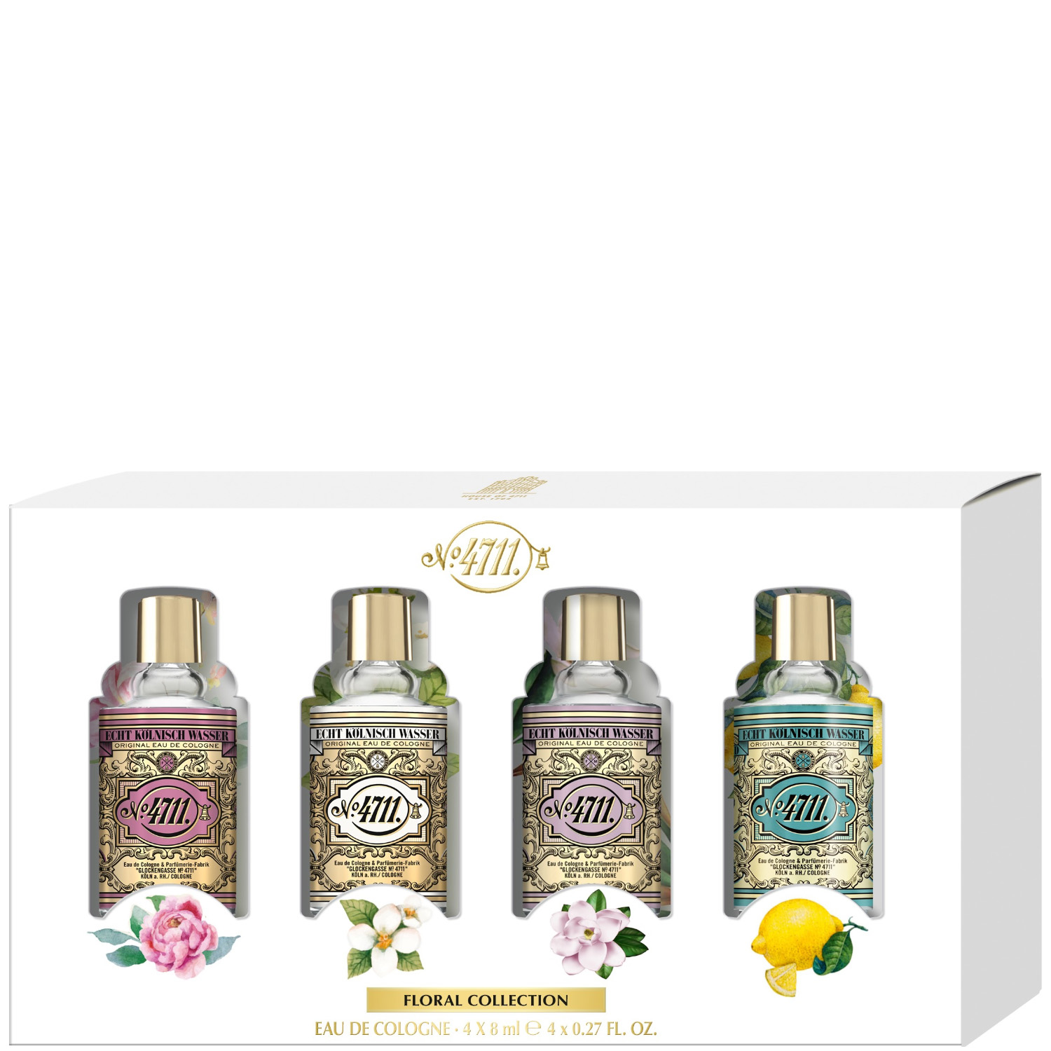 4711 Floral Collection Eau de Cologne Miniaturset 4-teilig