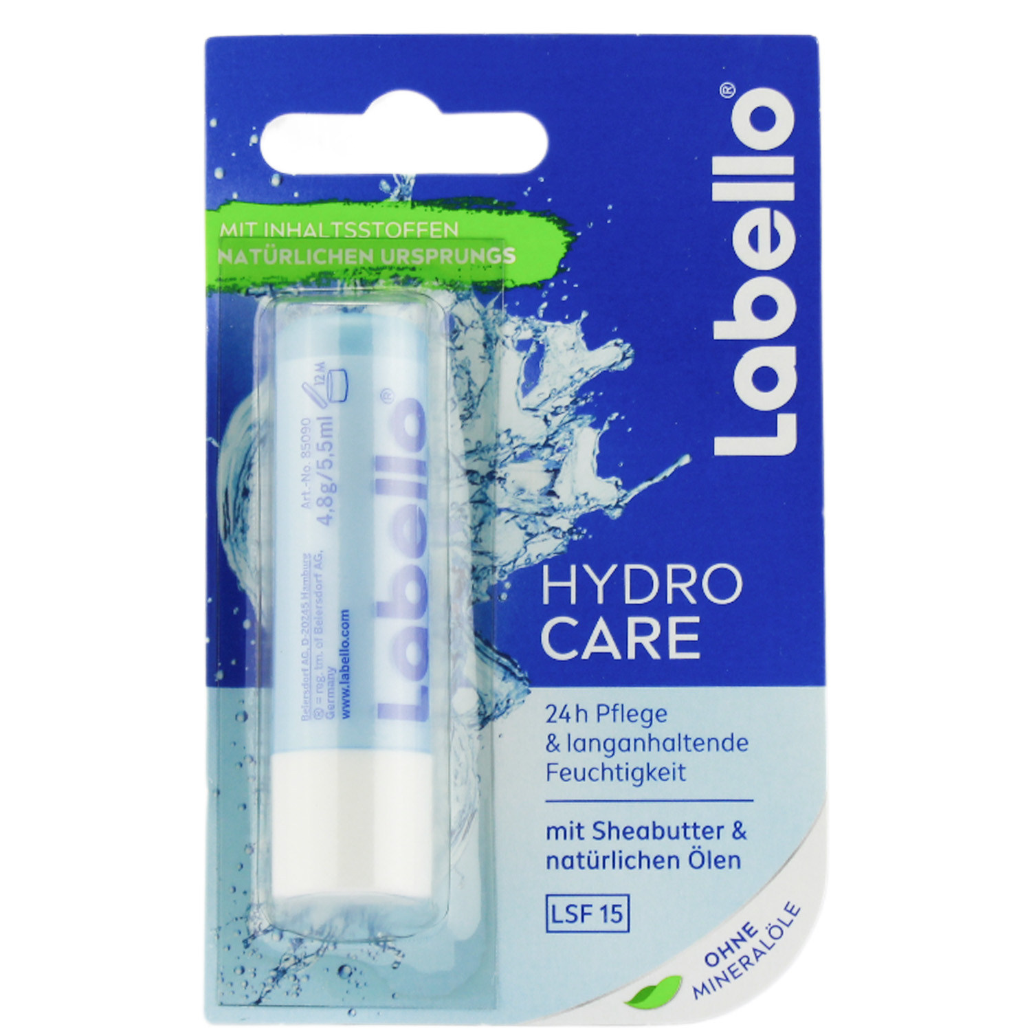 Labello Hydro Care Lippenpflegestift mit LSF 15 4,8g