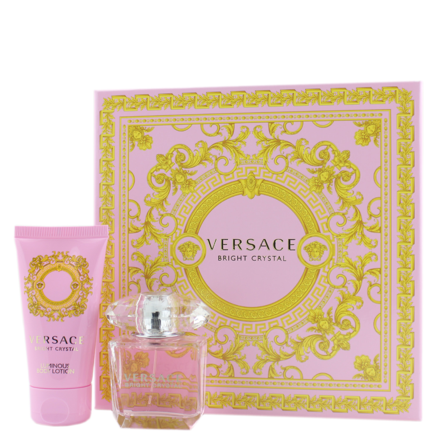 Versace Bright Crystal Set Eau de Toilette 30ml & Body Lotion 50ml