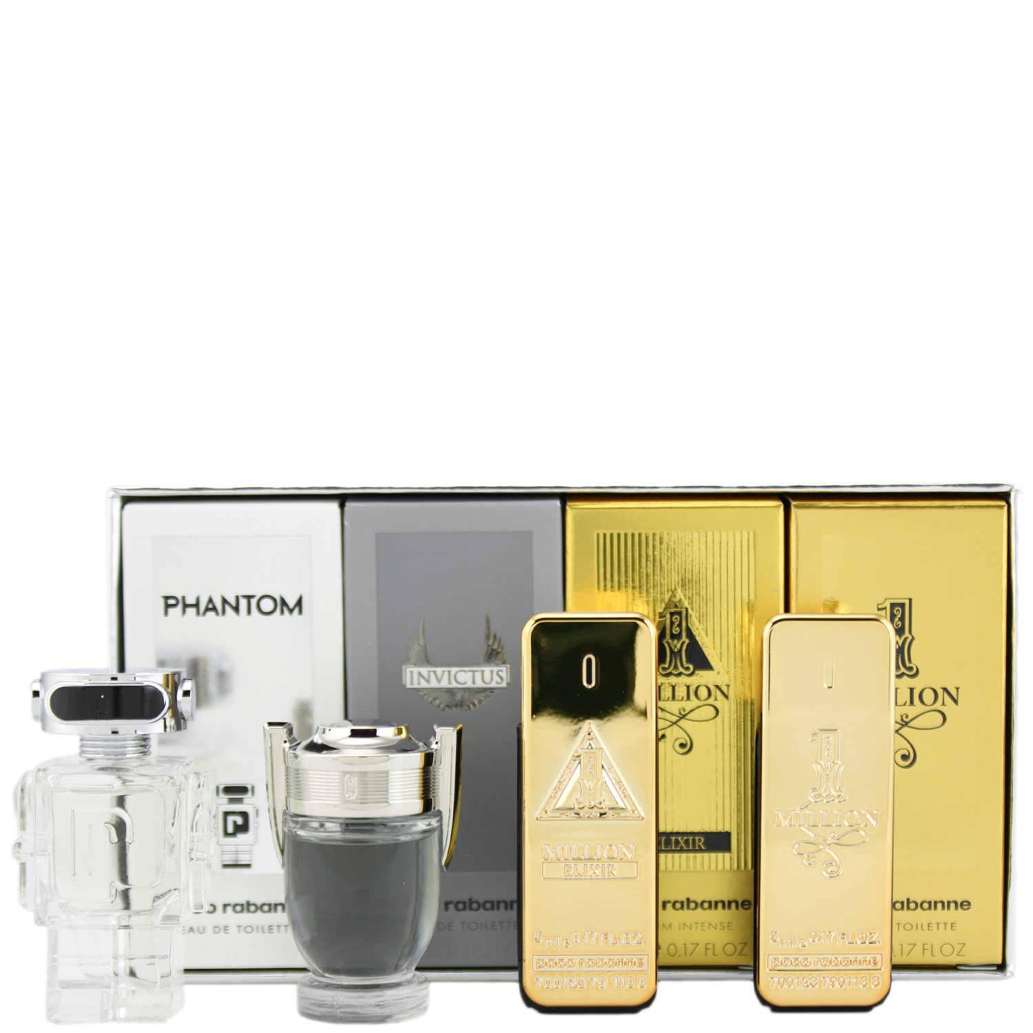 Rabanne Miniatur Set for Men 4-teilig Rabanne Miniatur Set for Men 4-teilig