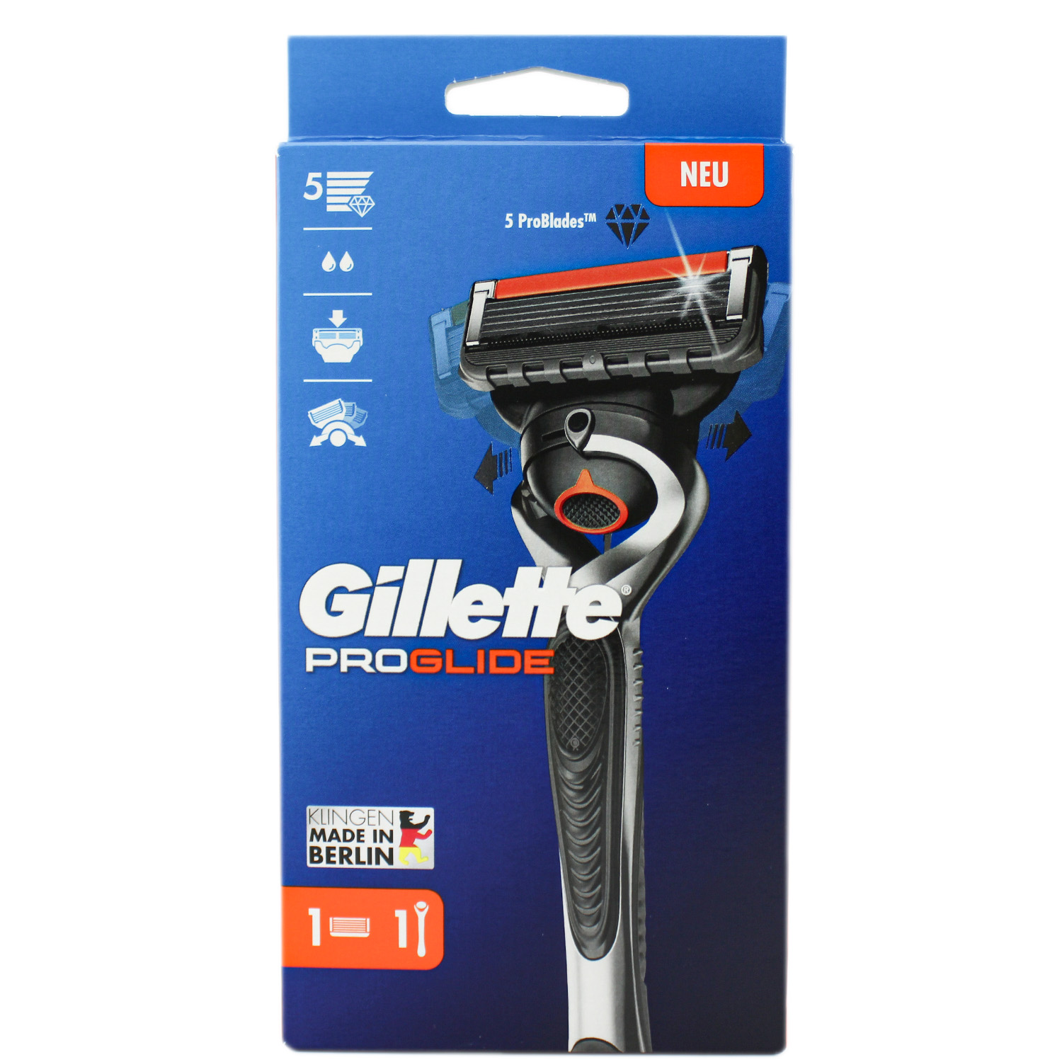 Gillette ProGlide Rasierer inkl. 1 Rasierklinge