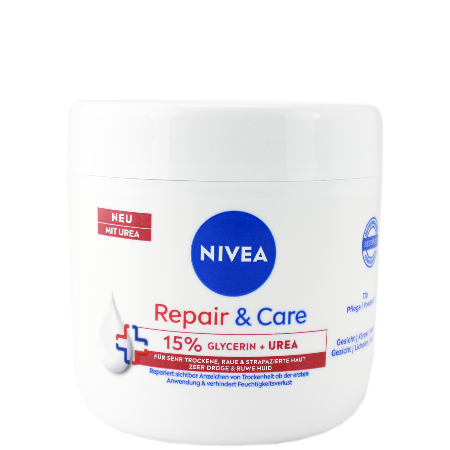 Nivea Repair & Care Creme mit Glycerin & Urea 400ml