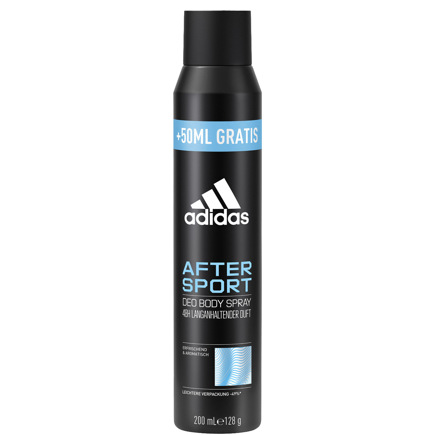 Adidas After Sport 48H Deodorant Bodyspray 150ml + 50ml GRATIS
