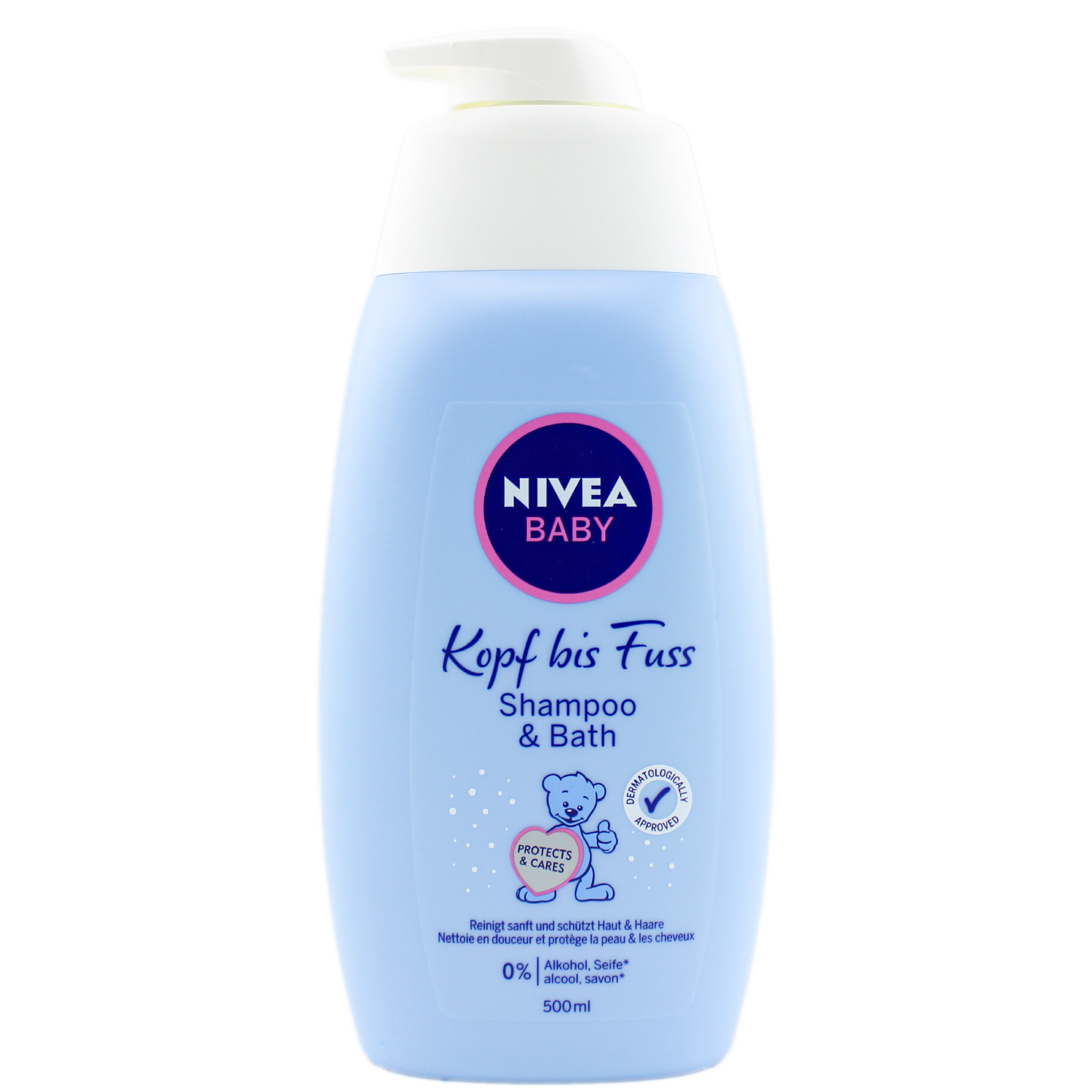 Nivea Baby Kopf bis Fuss Shampoo & Bath 500ml