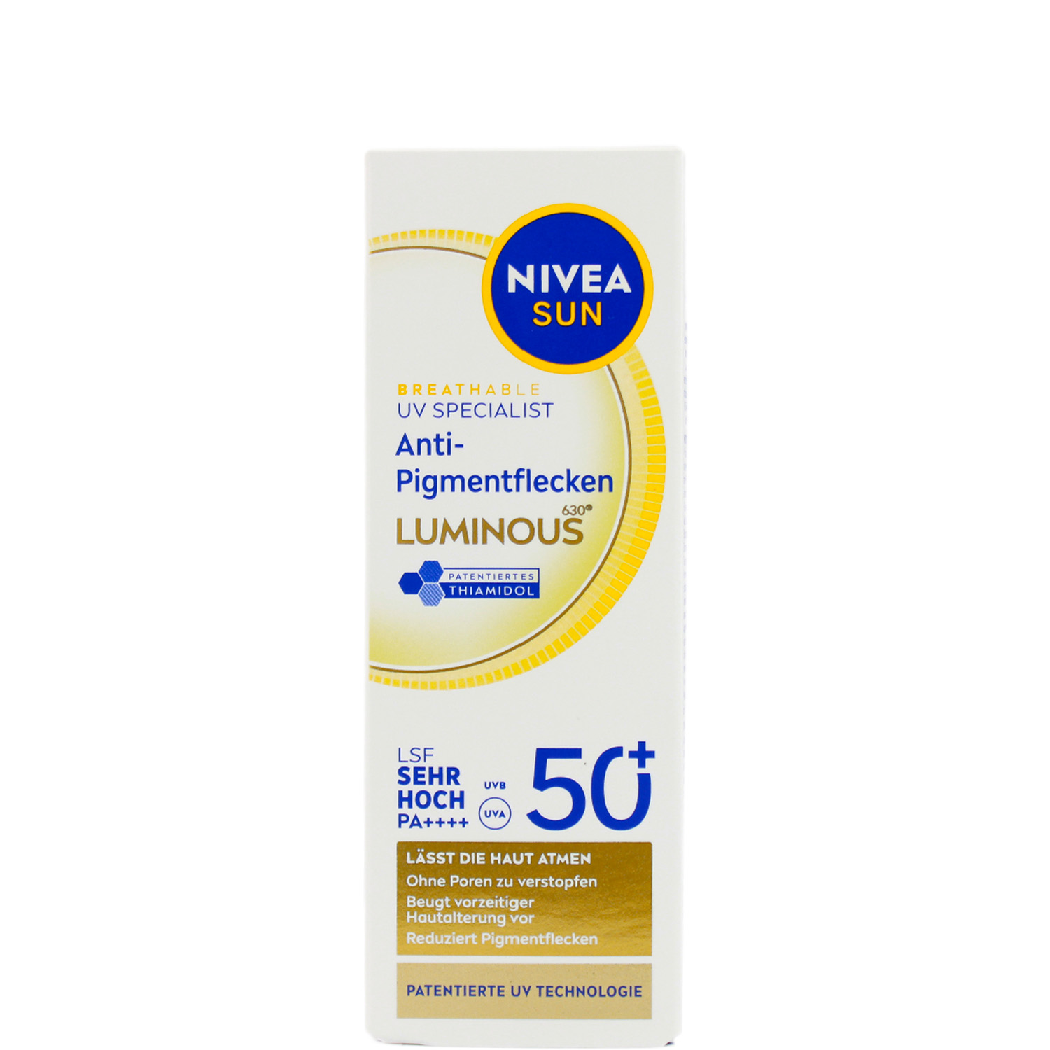 Nivea Sun UV Gesicht Experte Anti-Pigmentflecken Sonnenschutz mit LSF50+  40ml