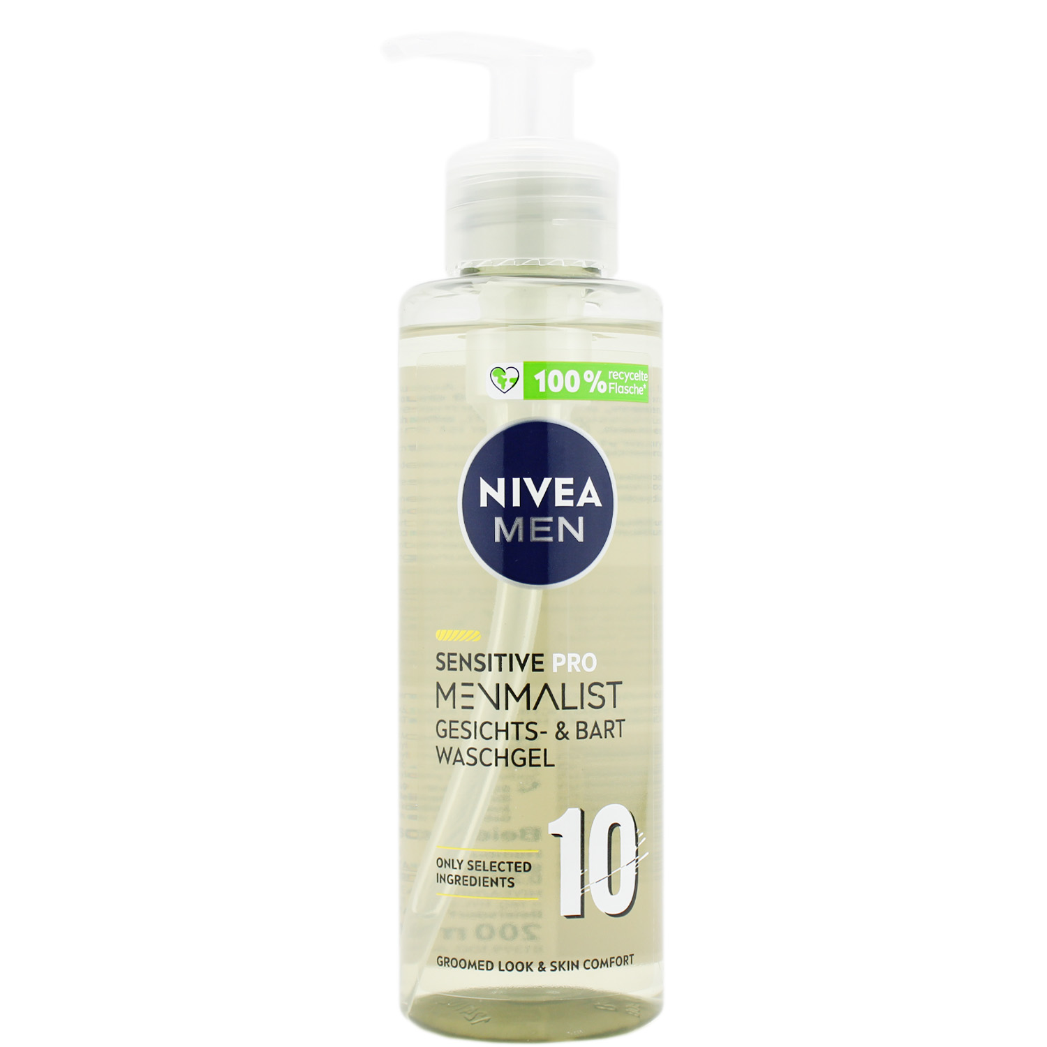 Nivea Men Sensitive Pro Menmalist Gesichts- & Bart Waschgel 200ml