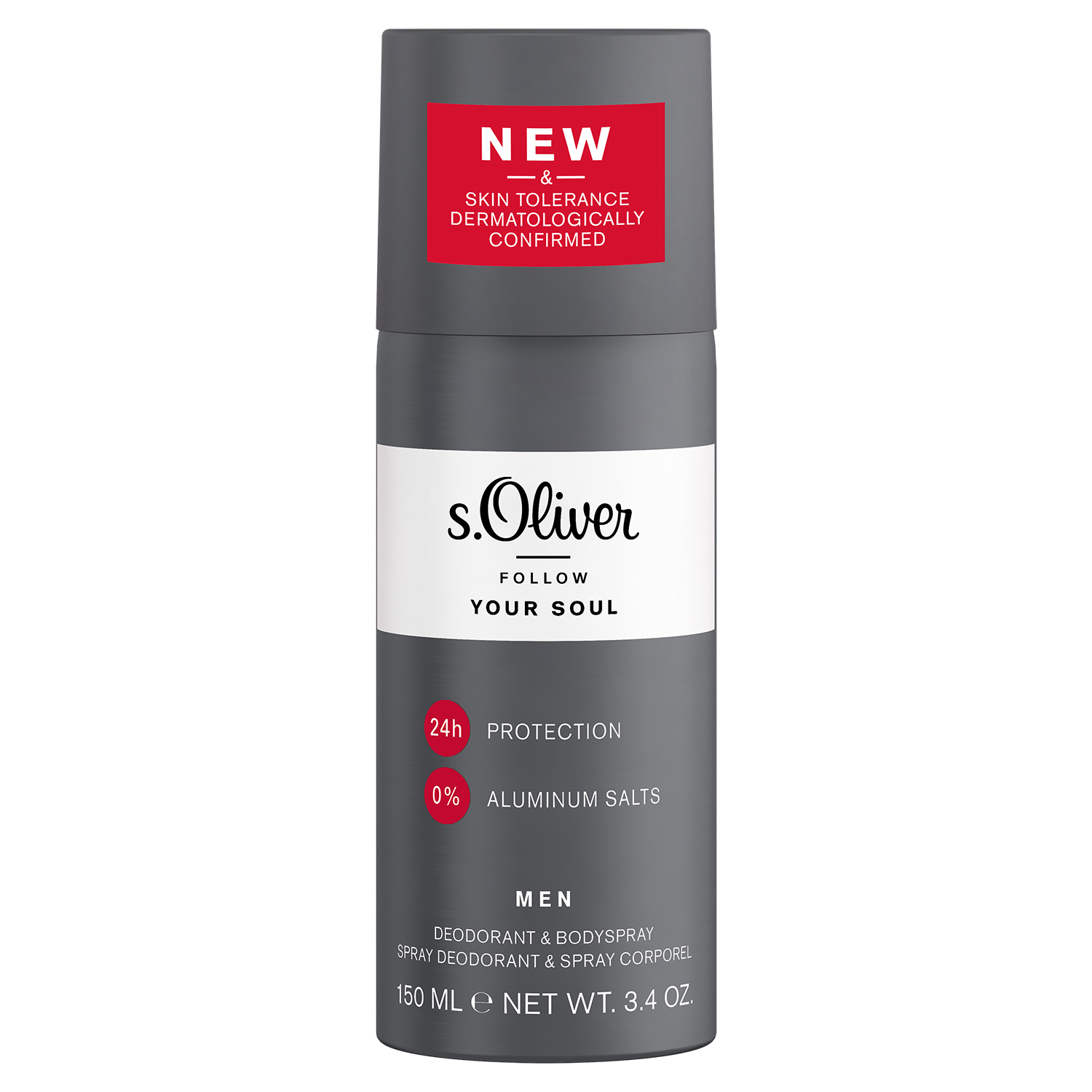 S.Oliver Follow Your Soul Men Deodorant & Bodyspray 150ml