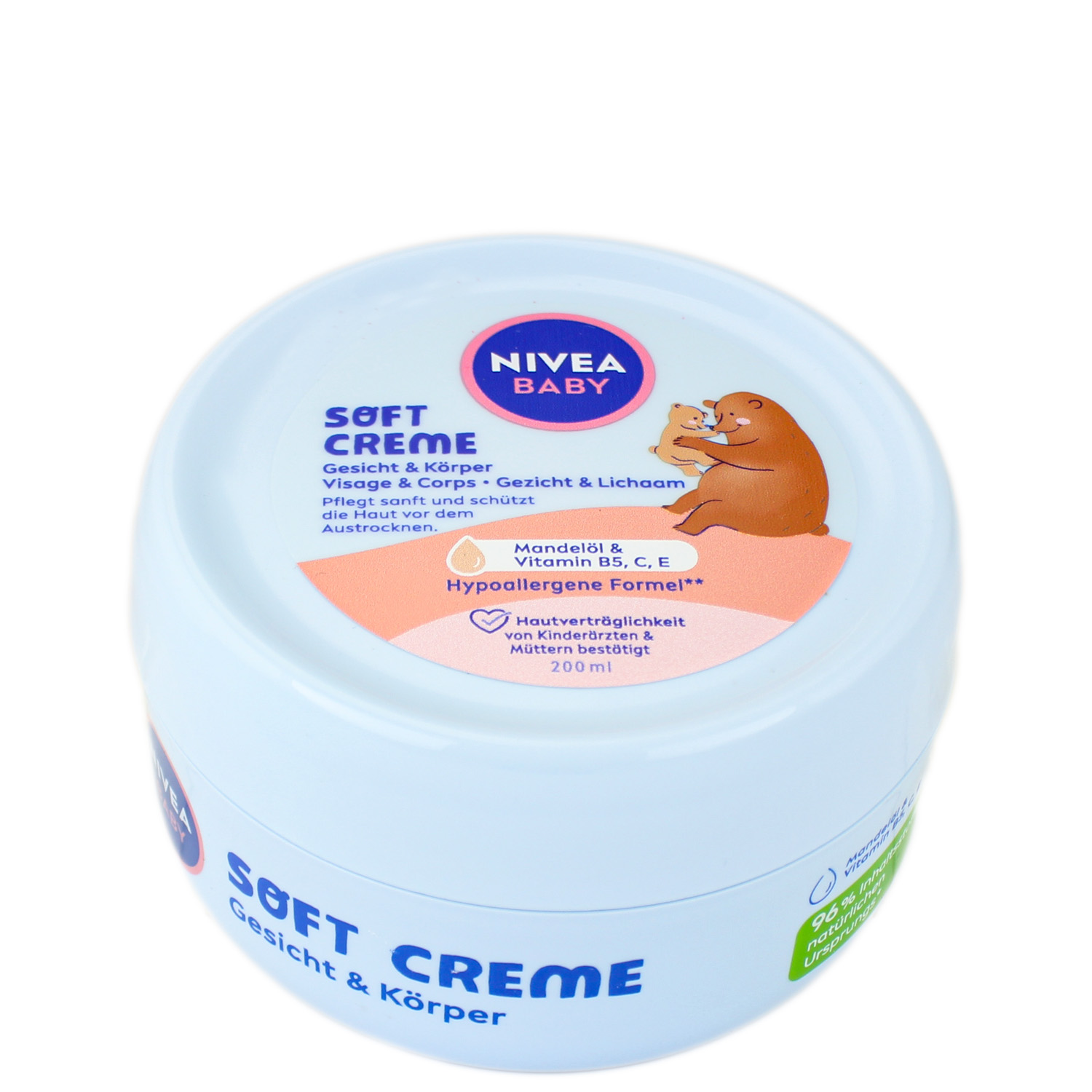 Nivea Baby Soft Creme Gesicht & Körper 200ml