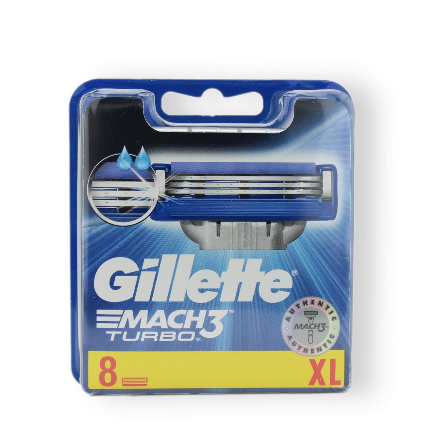 Gillette Mach3 Turbo Ersatzklingen 8er-Pack