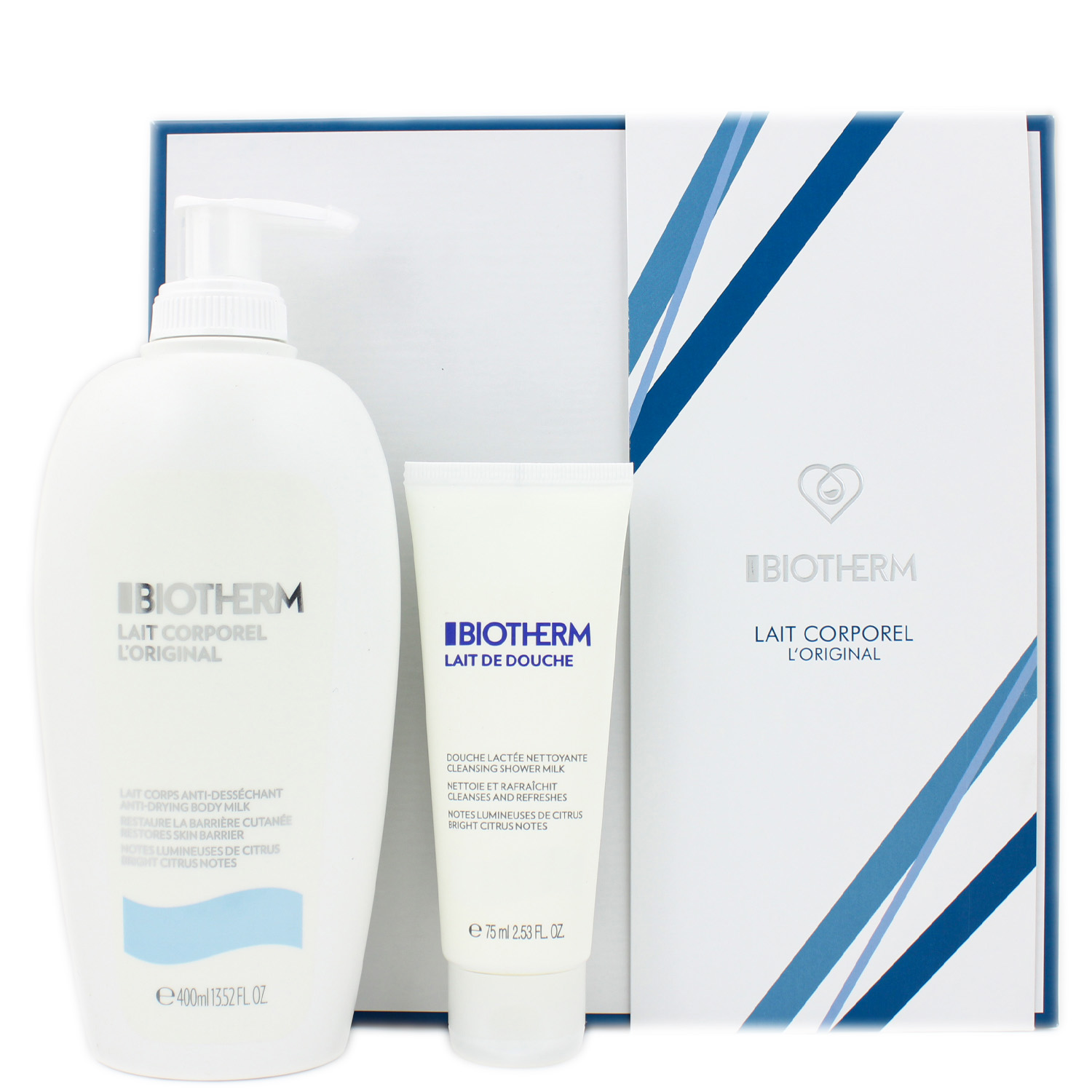 Set Biotherm Lait Corporel Pflegeset 2-teilig Set Biotherm Lait Corporel Pflegeset 2-teilig