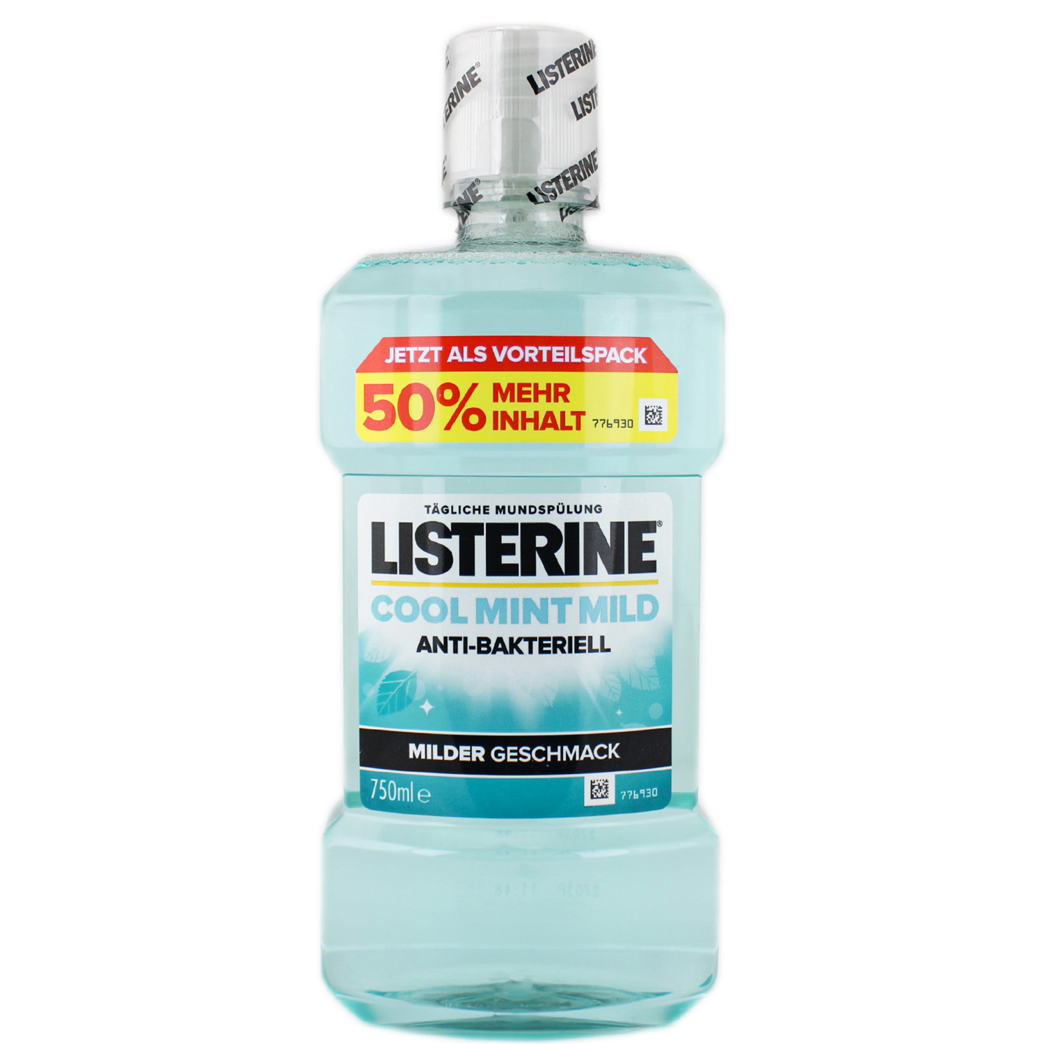 Listerine Cool Mint Mundspülung Milder Geschmack 750ml
