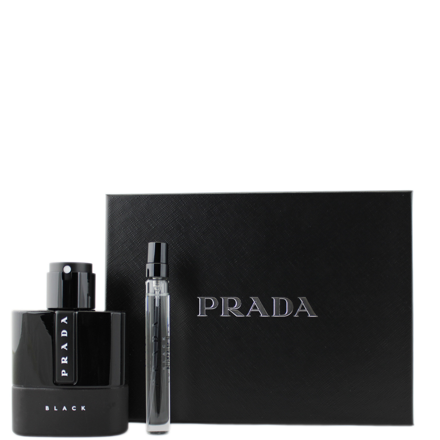 Prada Luna Rossa Black Set Eau de Parfum 50ml & Travel Spray 10ml