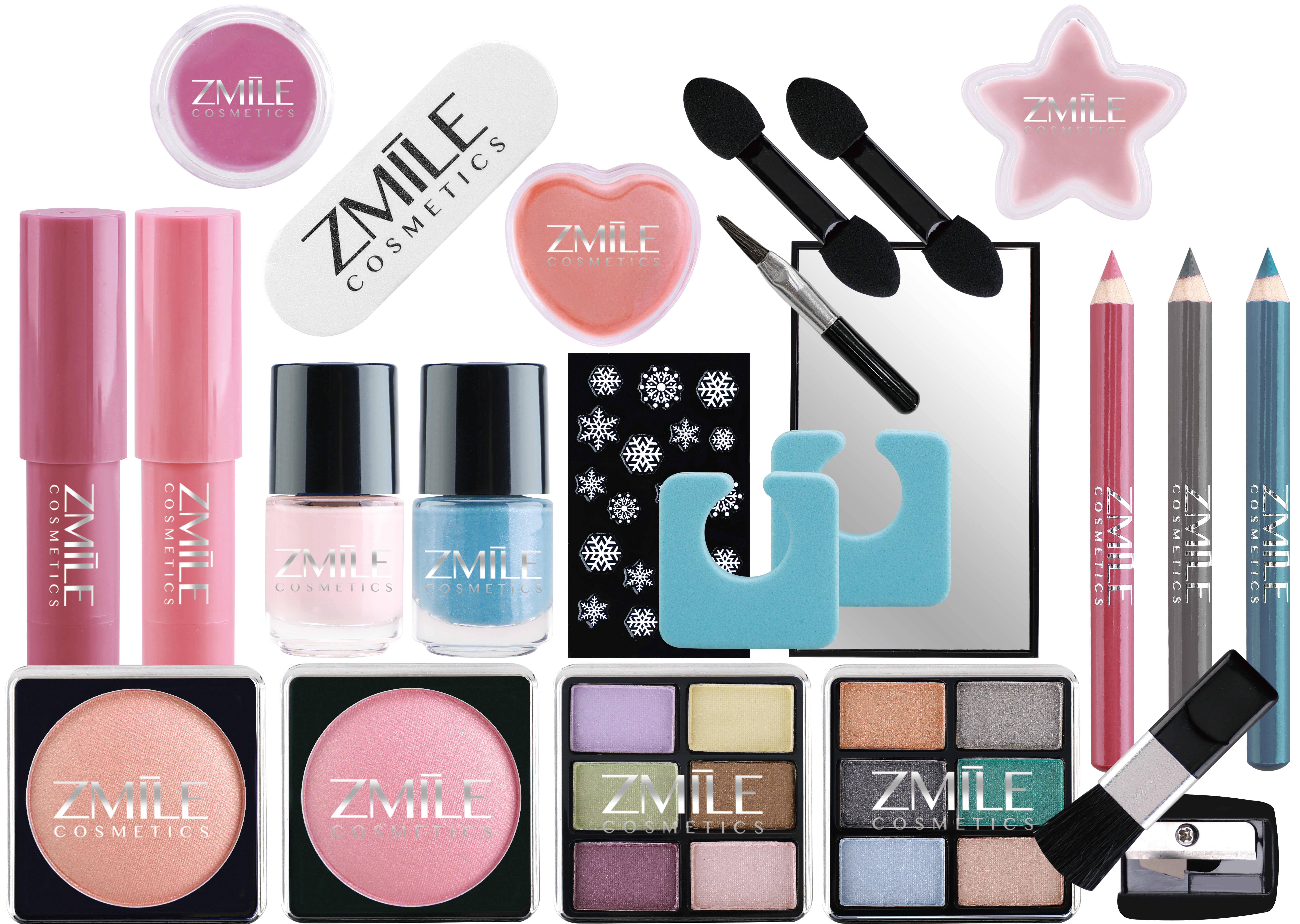 ZMILE Cosmetics Adventskalender  "Niedliche  Wintertiere" gefüllt mit verschiedener Kosmetika & Accessoires