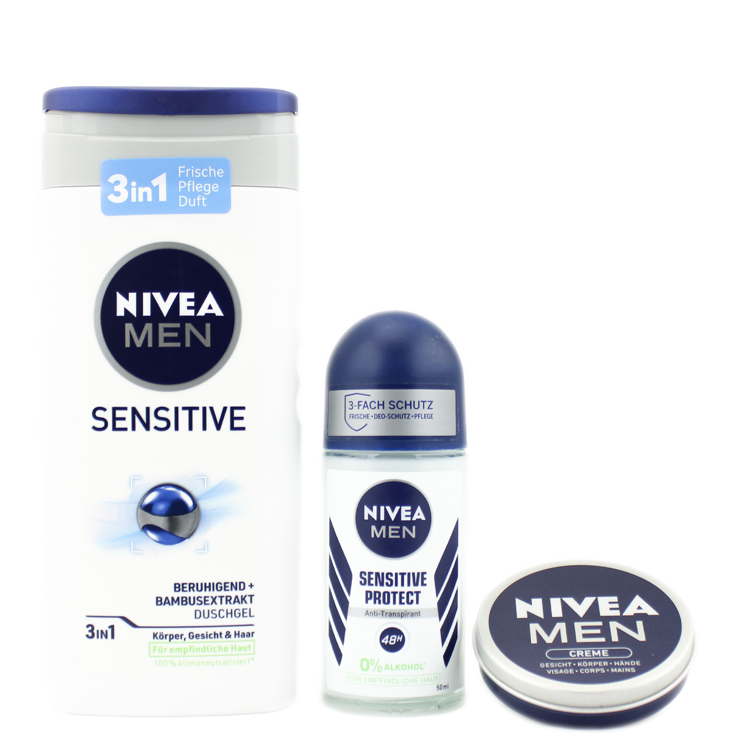 Nivea Men Sensitive Box 3-teilig
