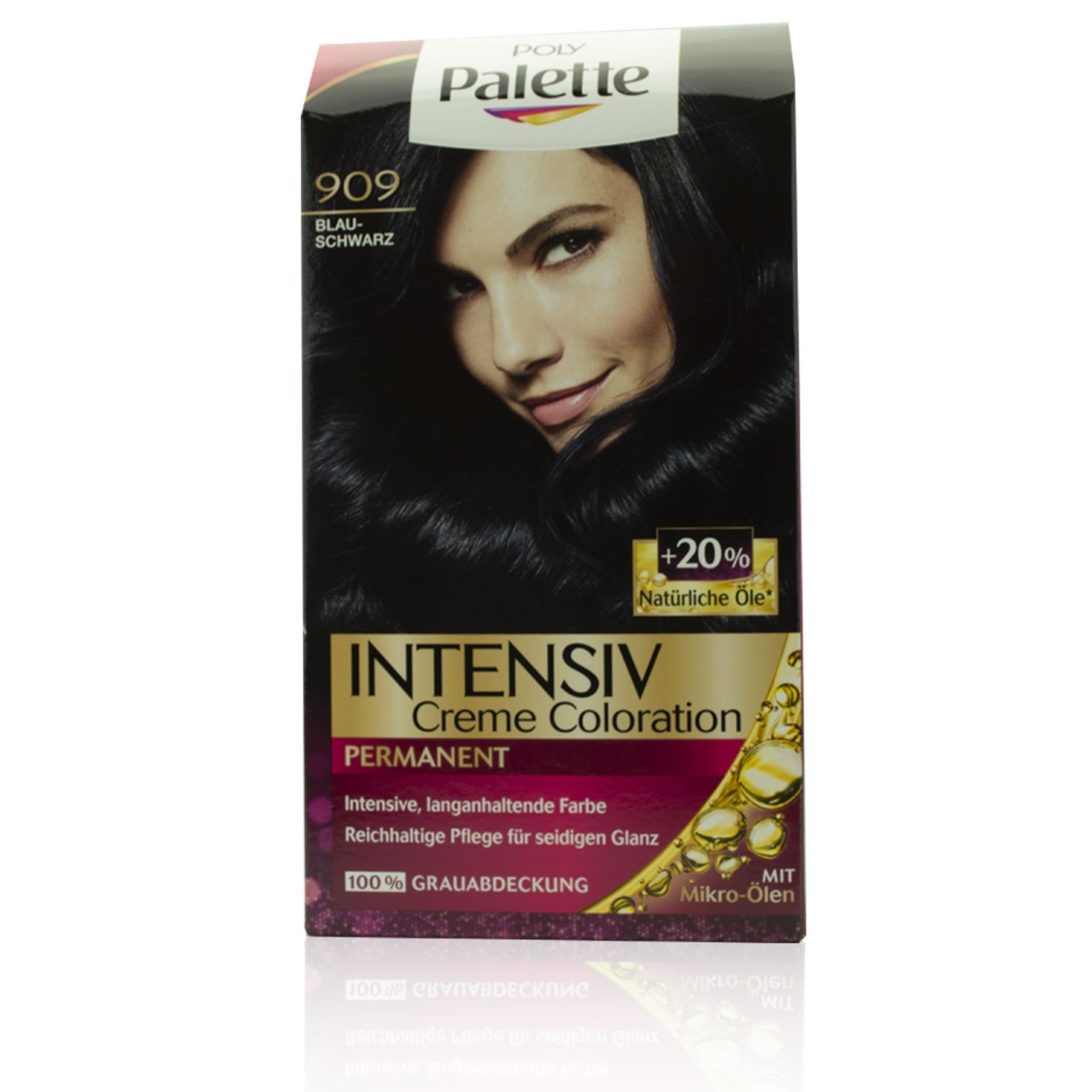 Schwarzkopf Poly Palette Intensiv Creme Coloration Nr.909 Blau-Schwarz