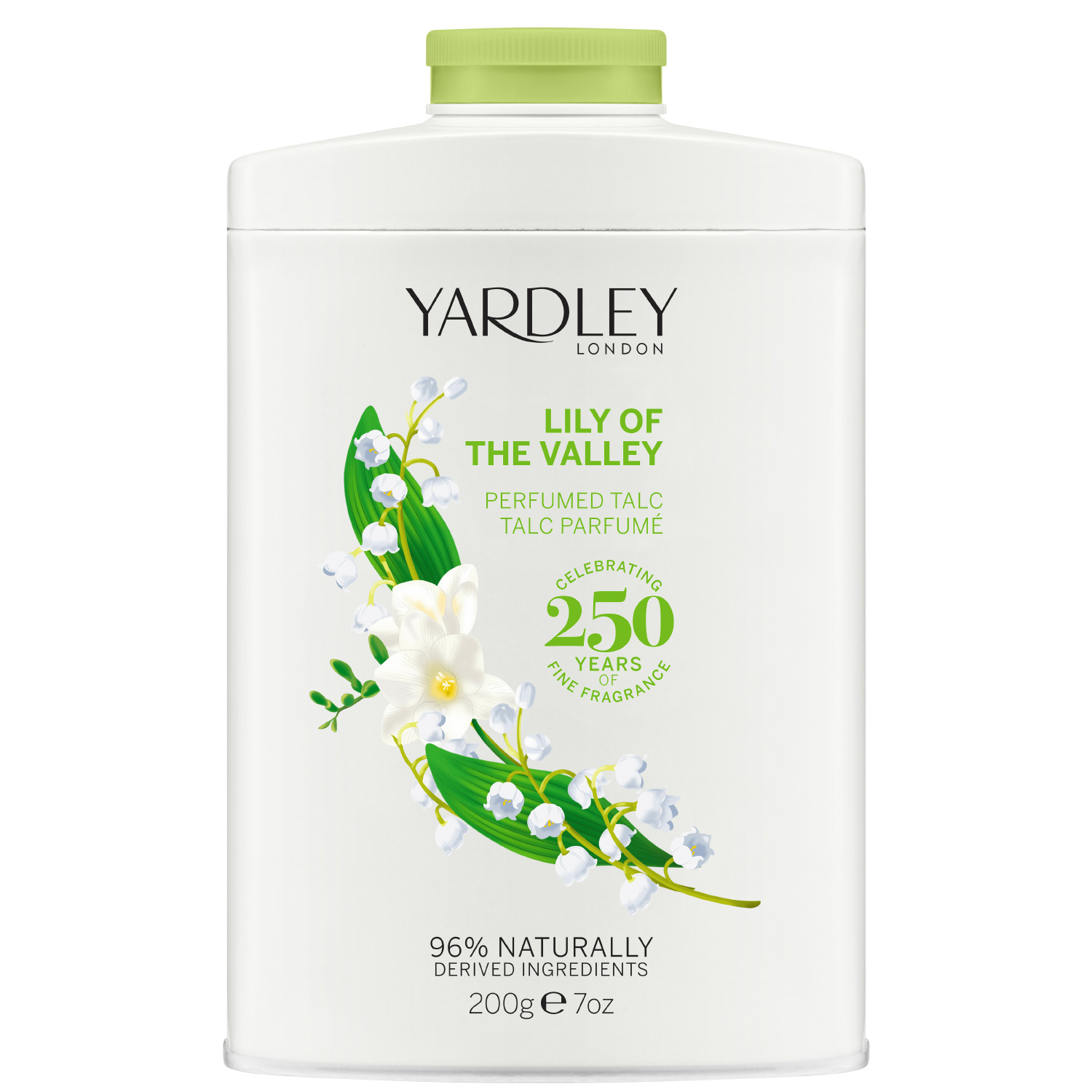 Yardley Lily of the Valley Köperpuder 200g