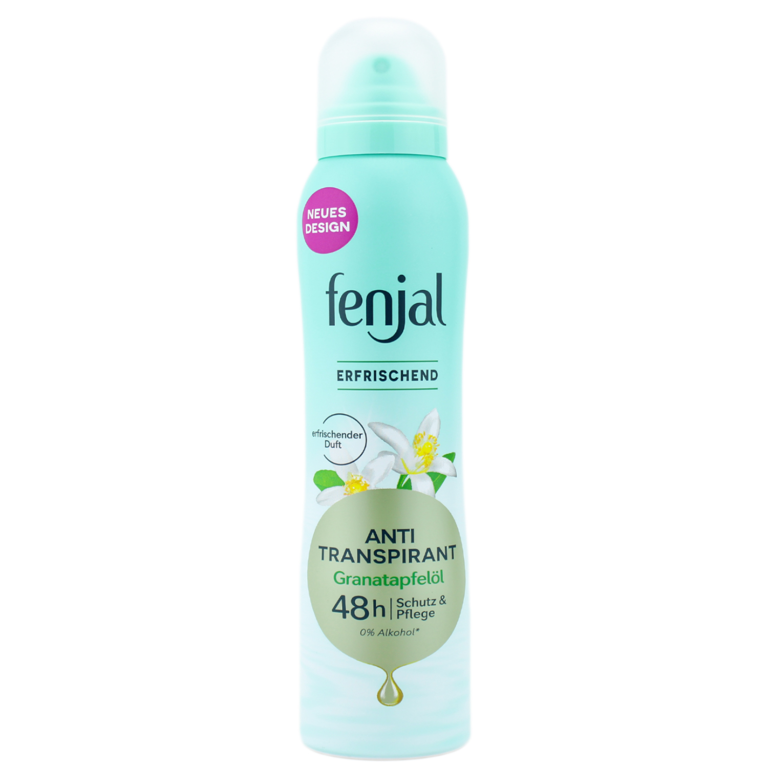 Fenjal Erfrischend Anti-Transpirant Deodorant Spray mit Granatapfelöl 48H 150ml