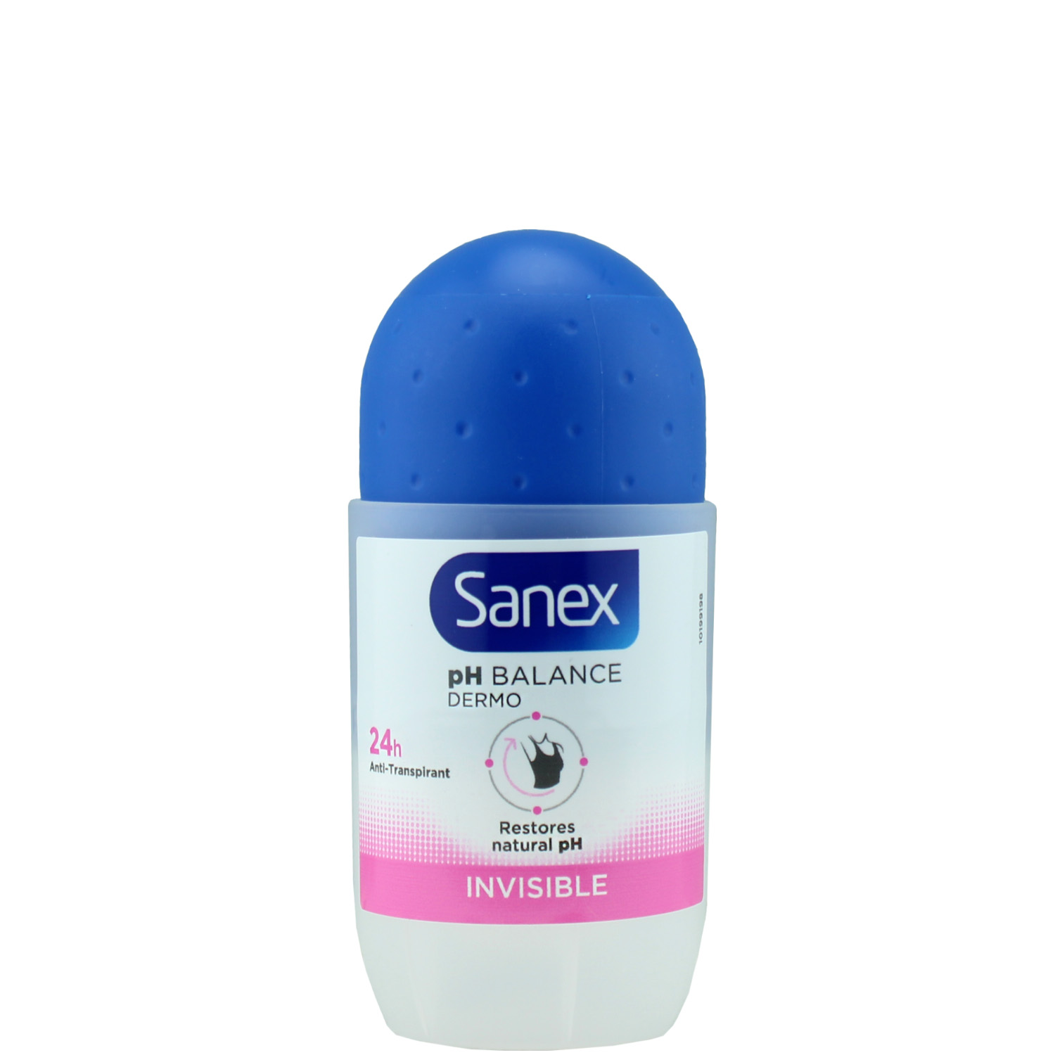 Sanex pH Balance Dermo Invisible 24h Antitranspirant Deodorant Roll-On 50ml