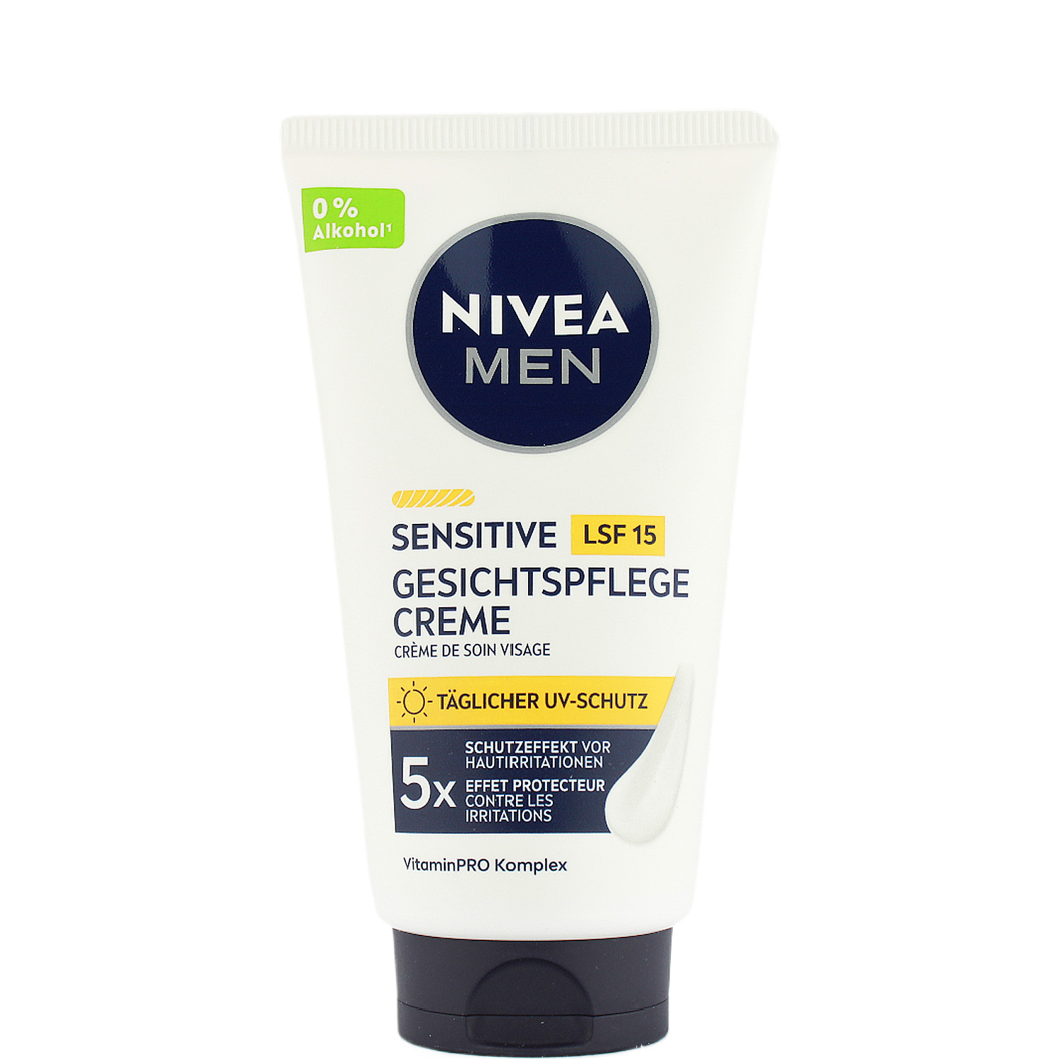 Nivea Men Sensitive Gesichtspflege Creme mit LSF15 75ml