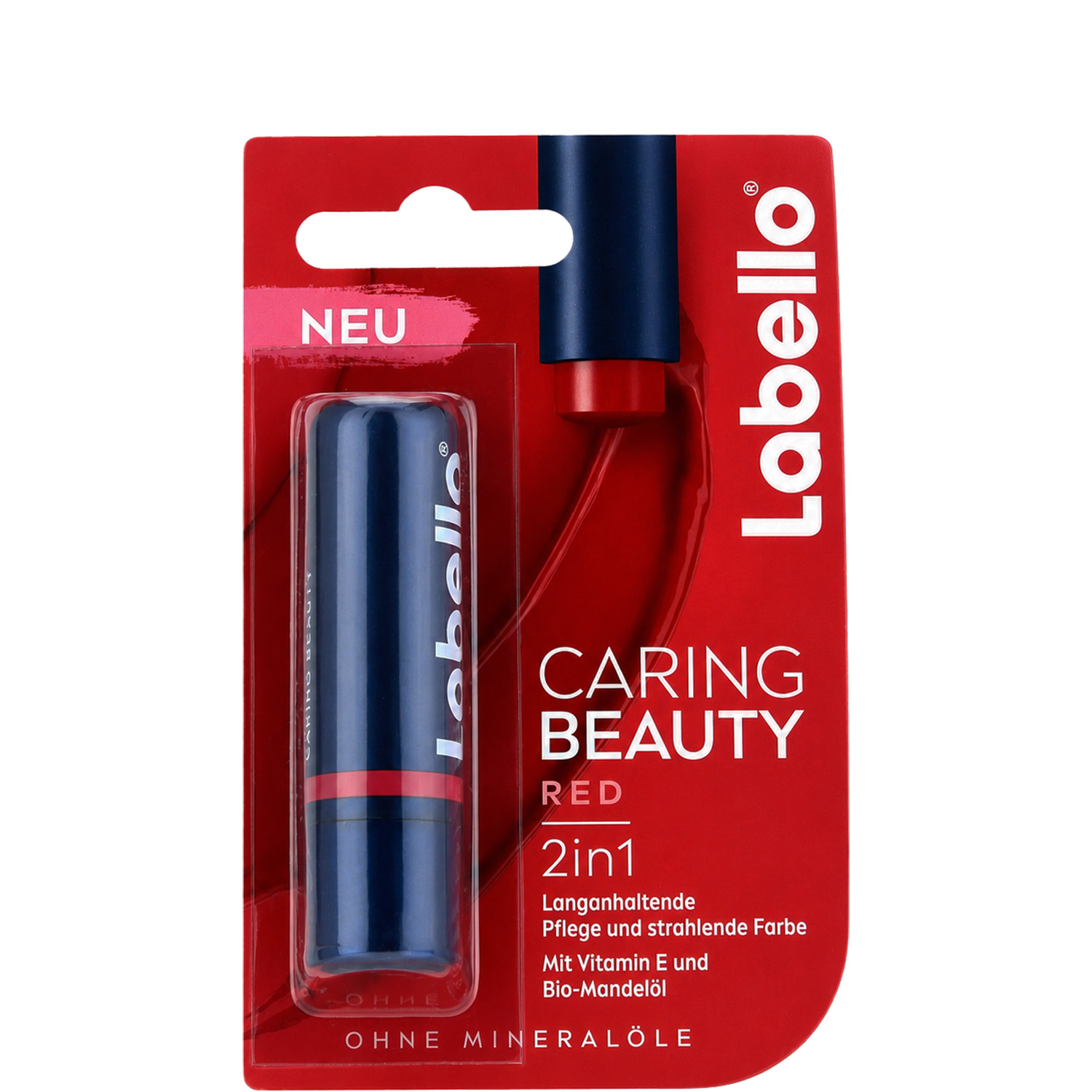Labello Caring Beauty Red Lippenpflegestift 4,8g