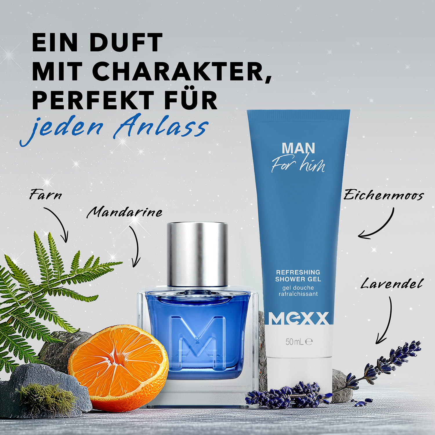 Mexx Man Set Eau de Toilette 30ml & Shower Gel 50ml