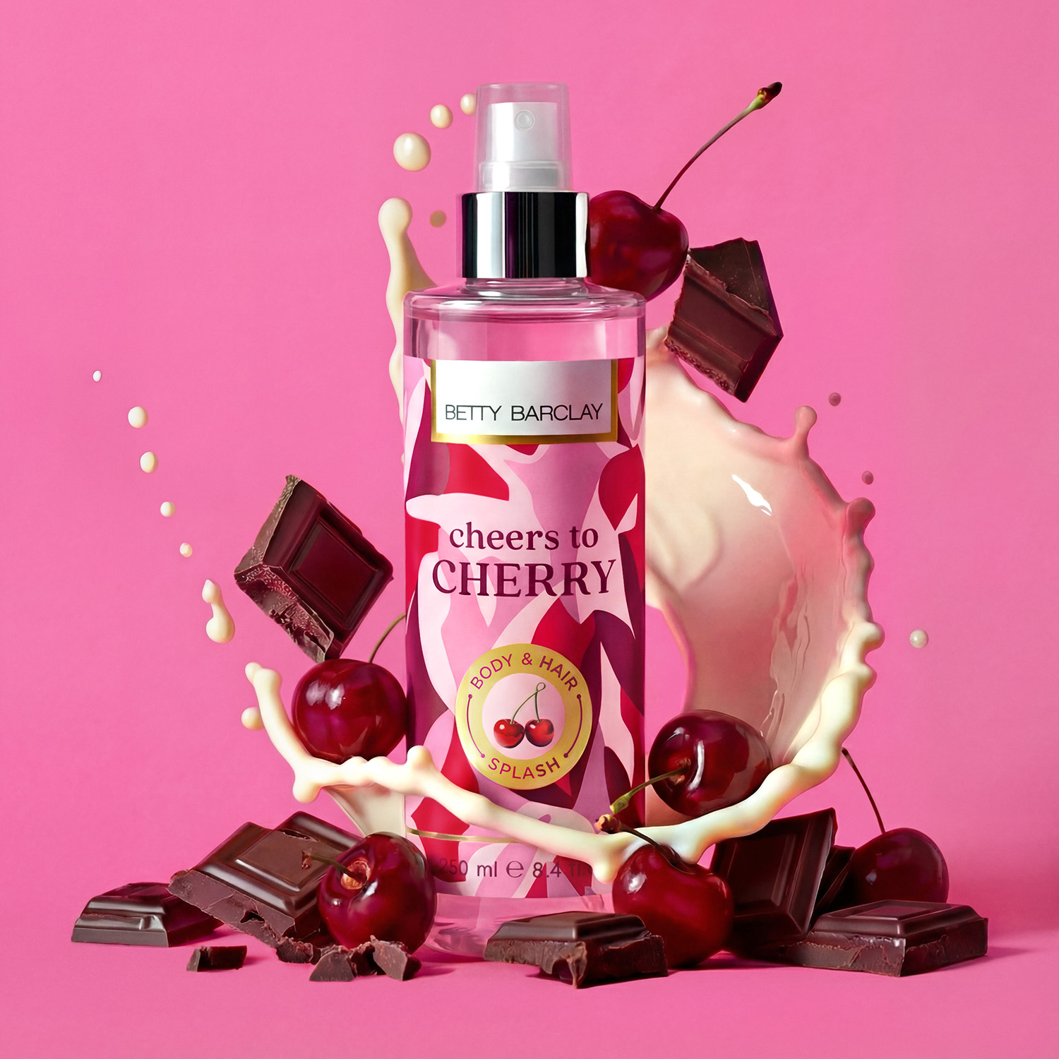 Betty Barclay Cheers To Cherry Body Splash 250ml