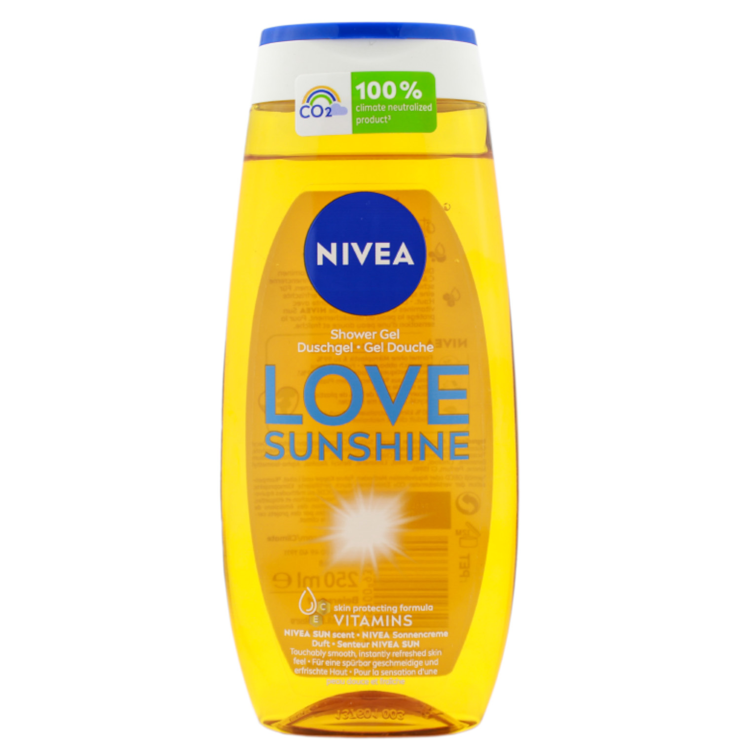 Nivea Love Sunshine Pflegedusche 250ml