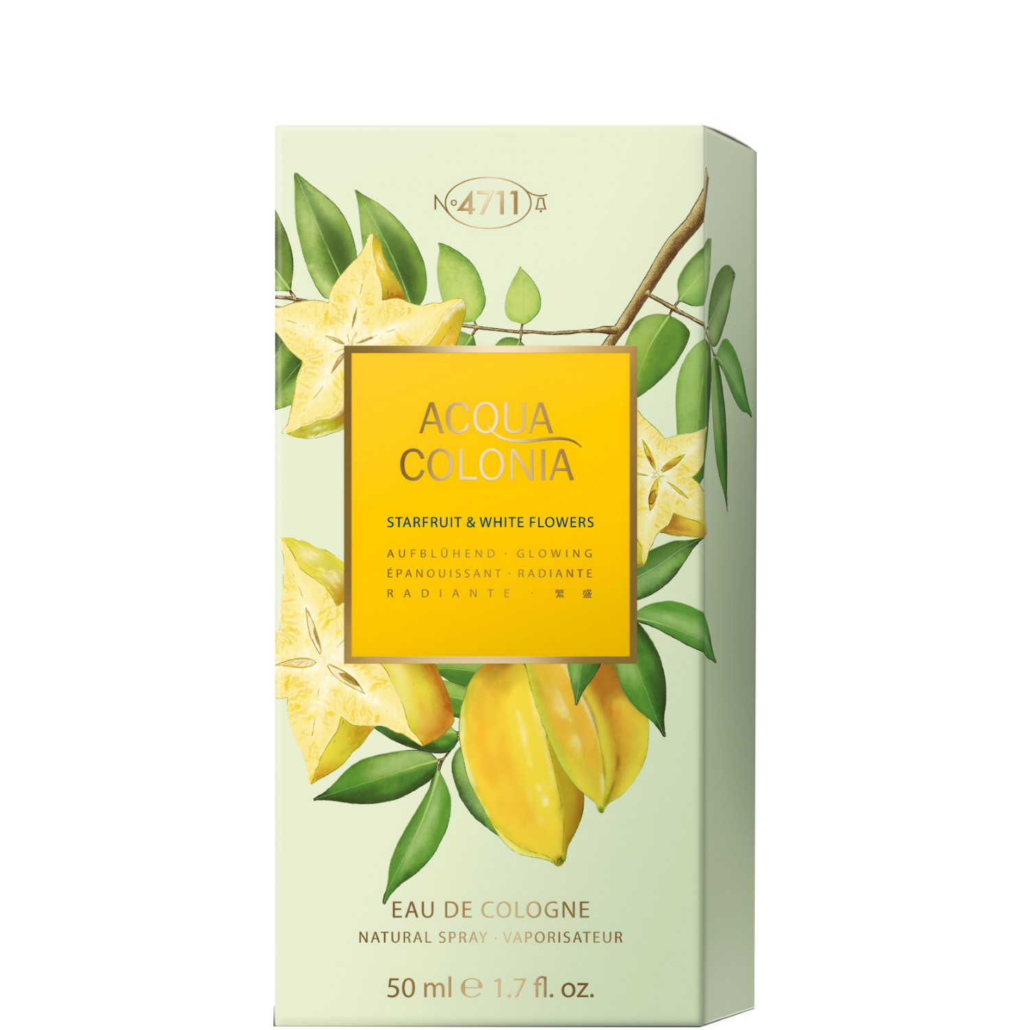 4711 Acqua Colonia Starfruit & White Flowers Eau de Cologne 50ml