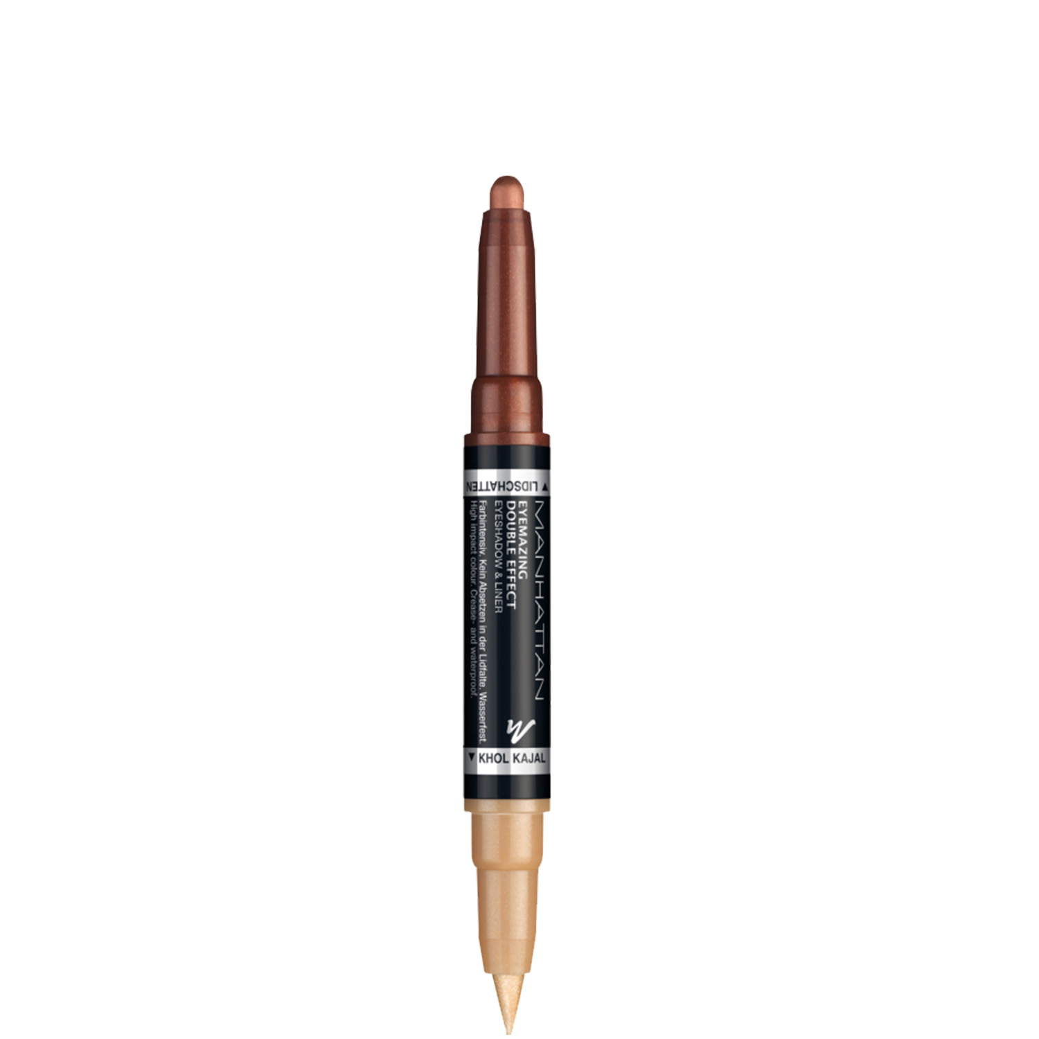 Manhattan Eyemazing Double Effekt Eyeshadow & Liner 003 Bohemian Bronze 1er